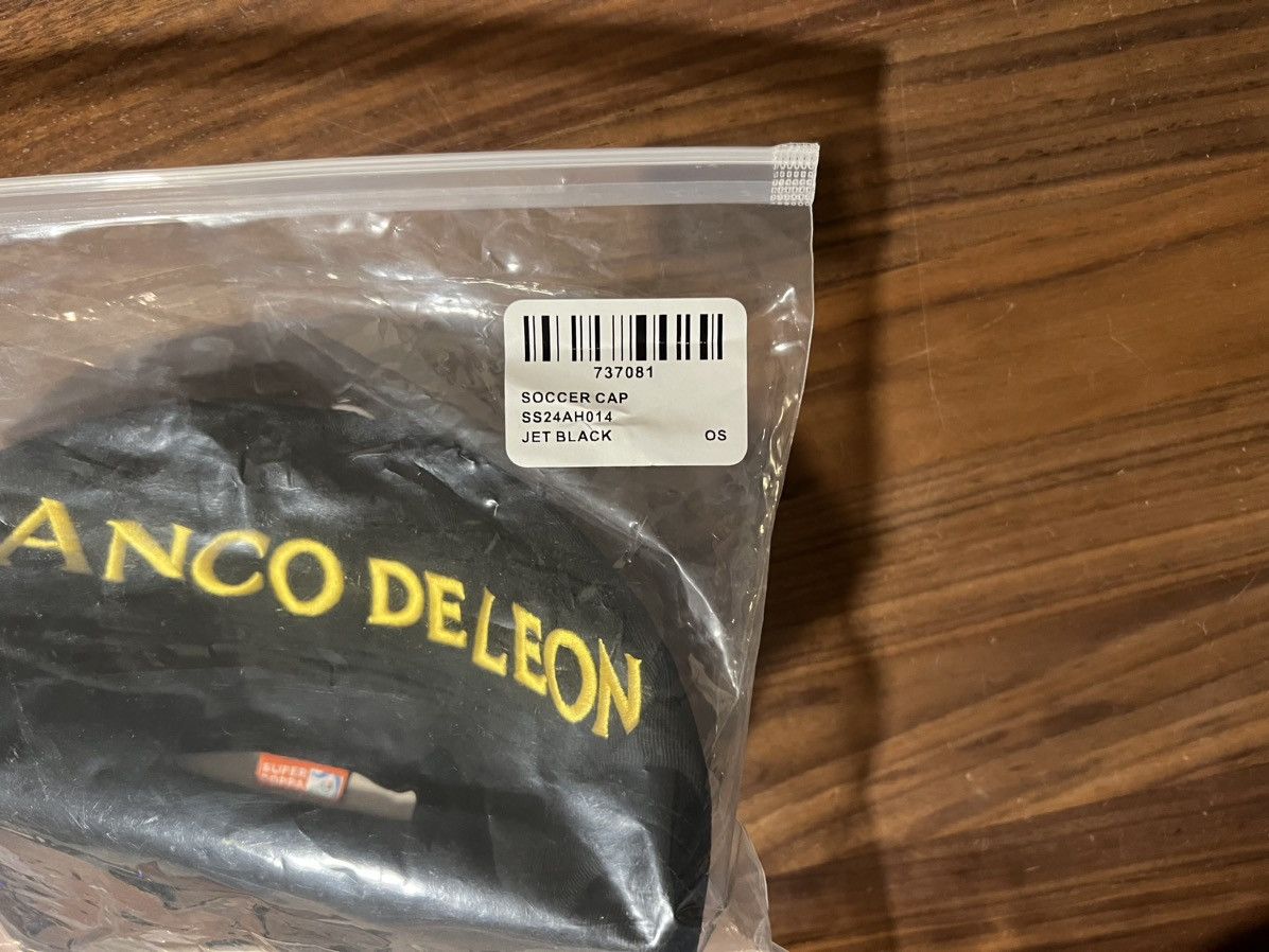Aime Leon Dore Aime Leon Dore ALD Team Leon Soccer Hat Cap Black SnapBack Size ONE SIZE - 9 Thumbnail