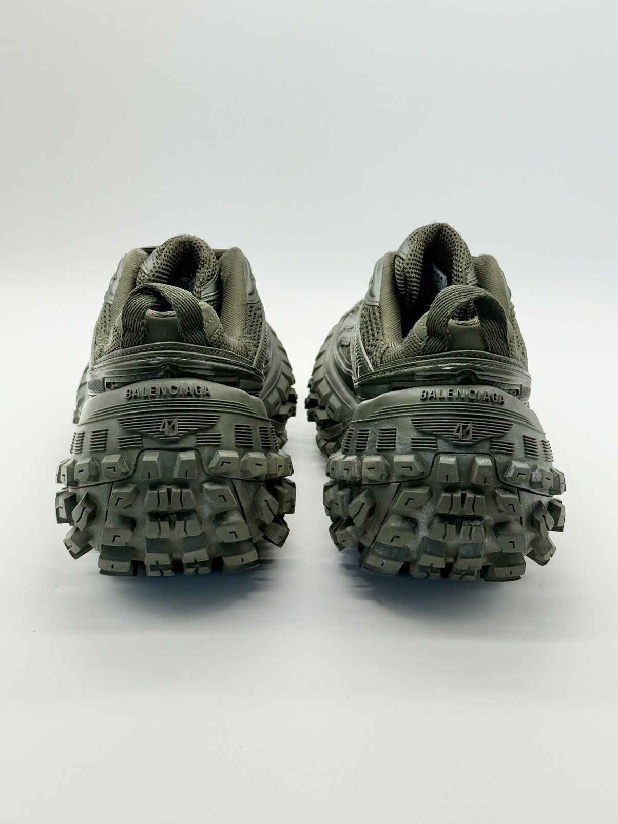 Balenciaga Size 8 - Balenciaga Defender Sneaker Dark Green Size US 8 / EU 41 - 5 Thumbnail