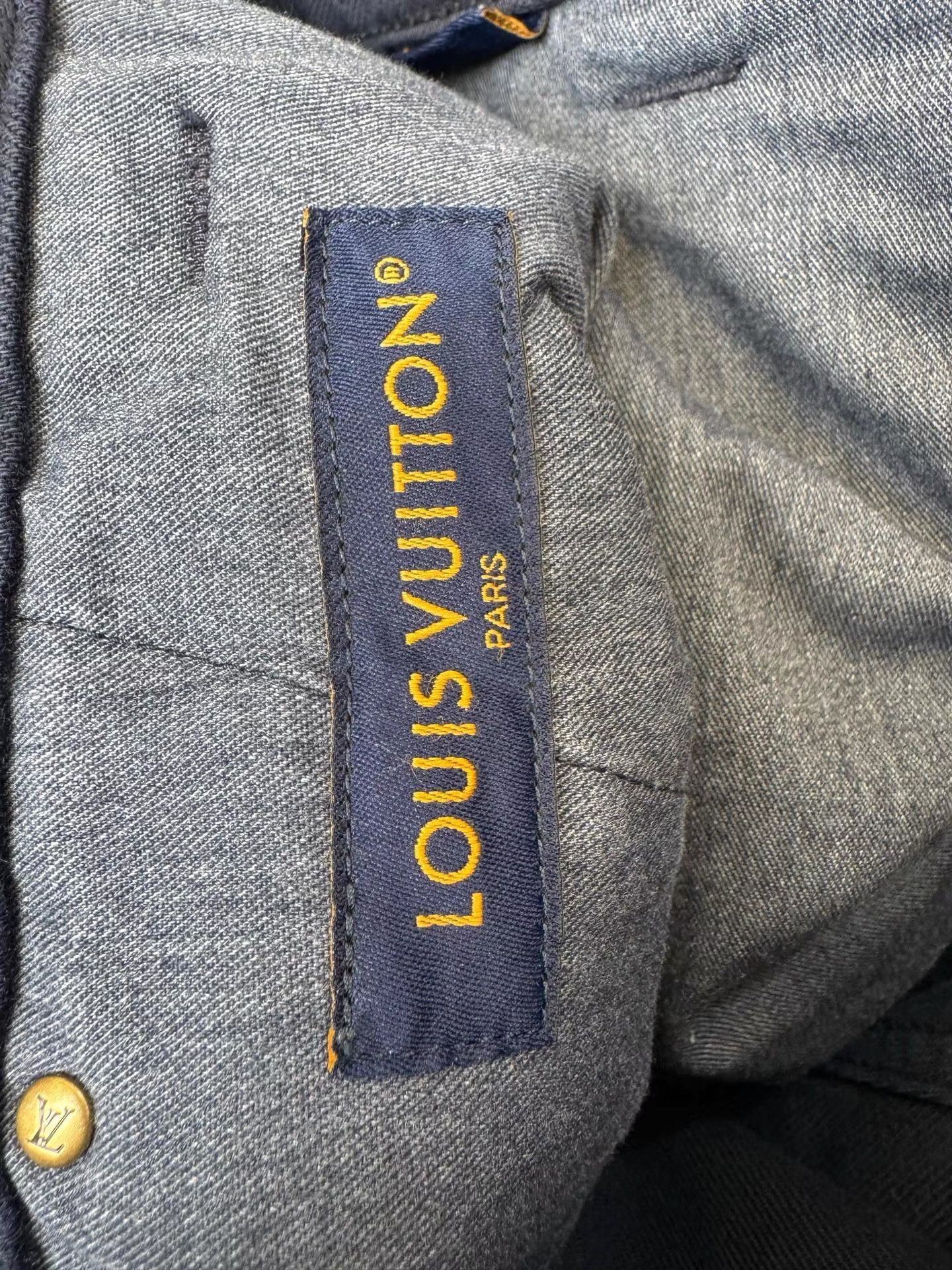Louis Vuitton Louis Vuitton FW25 Faded All-Over Print Denim K36 Size US 31 - 6 Thumbnail