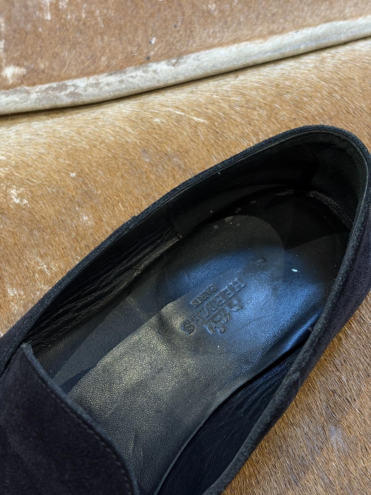 Hermes Hermes suede loafers Size ONE SIZE - 3 Thumbnail