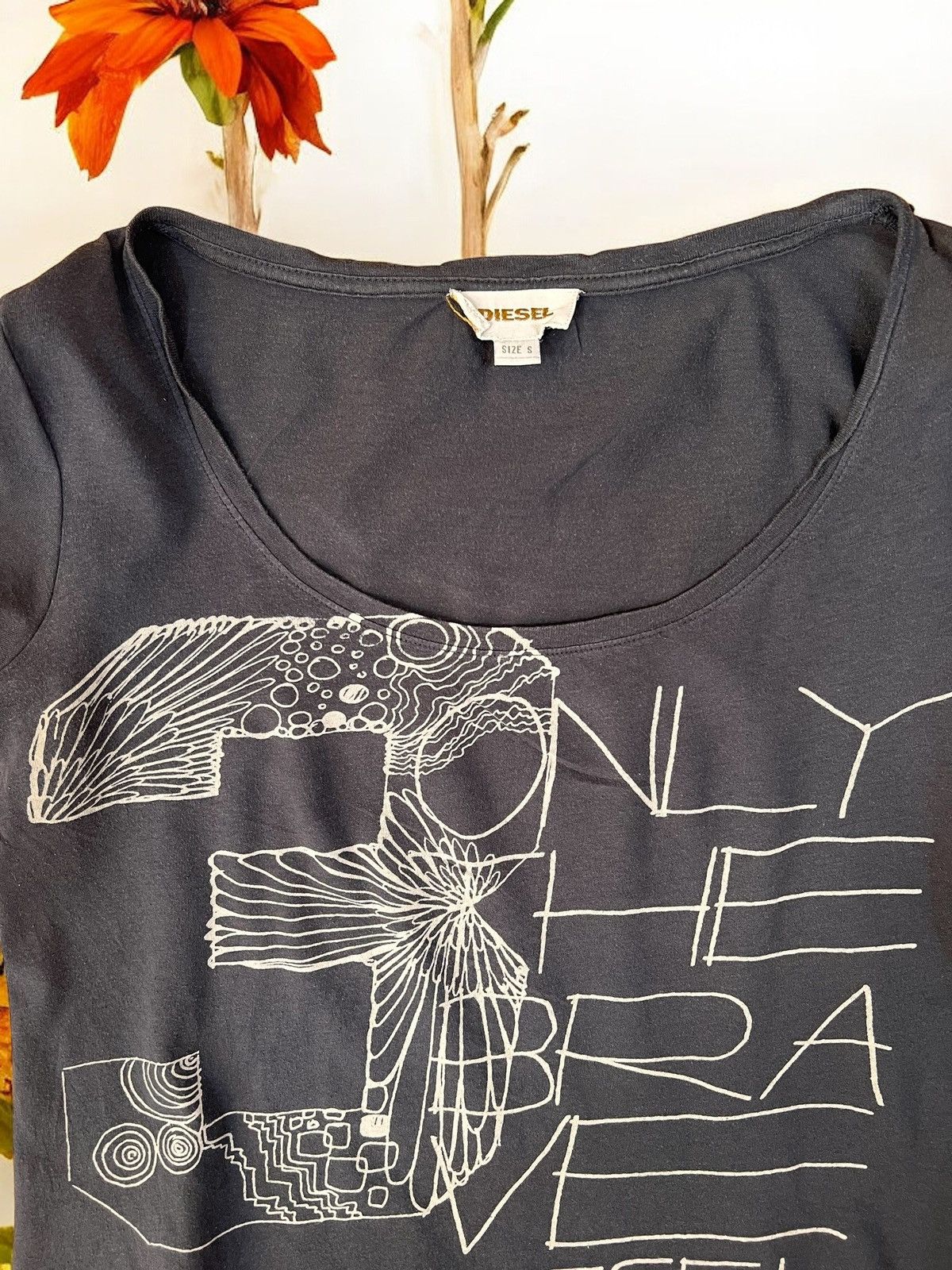 Diesel Diesel t-shirt size S oversize fit Size S / US 4 / IT 40 - 6 Thumbnail