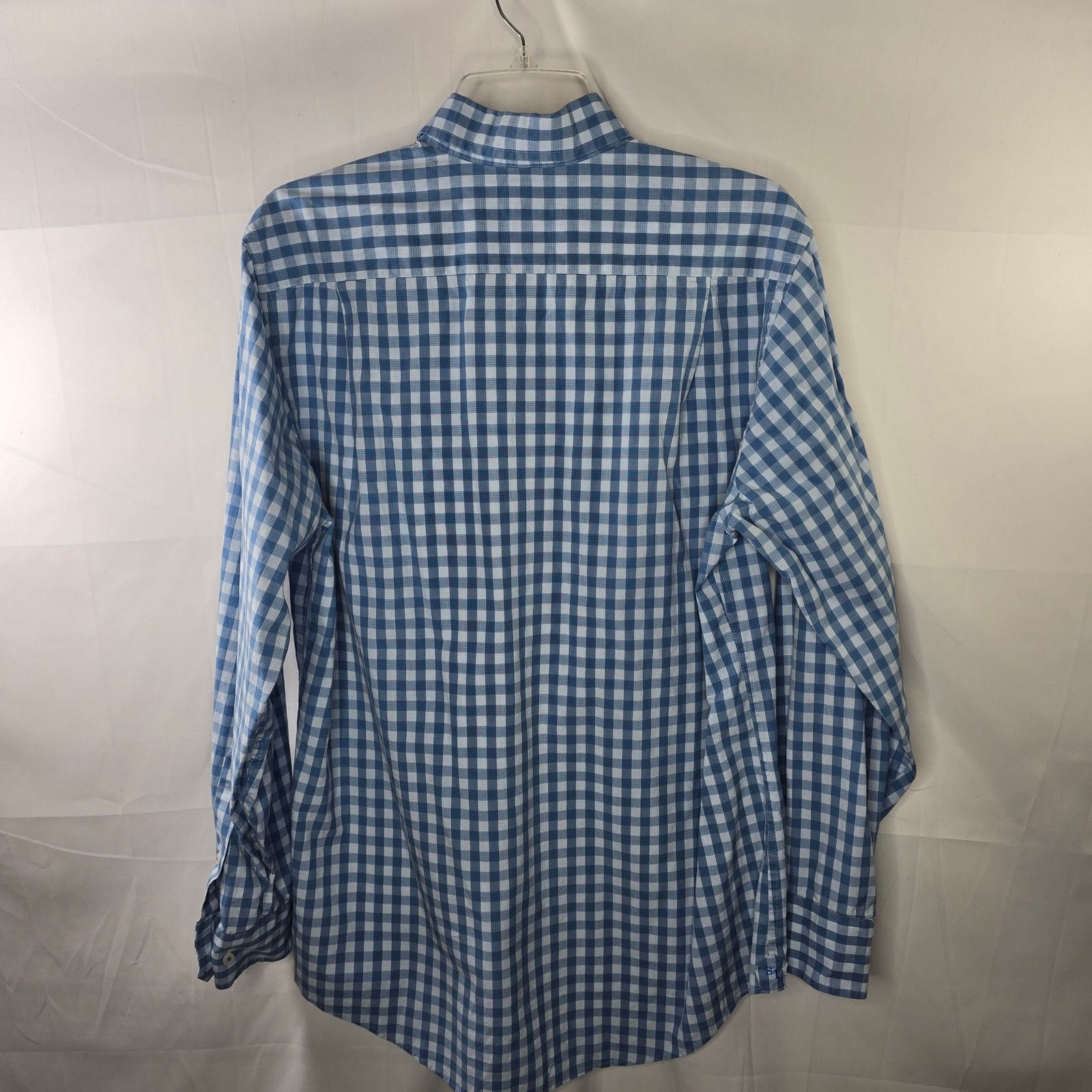 Southern Tide Southern Tide Classic Fit Blue White Check Button-up Shirt Size US M / EU 48-50 / 2 - 5 Thumbnail