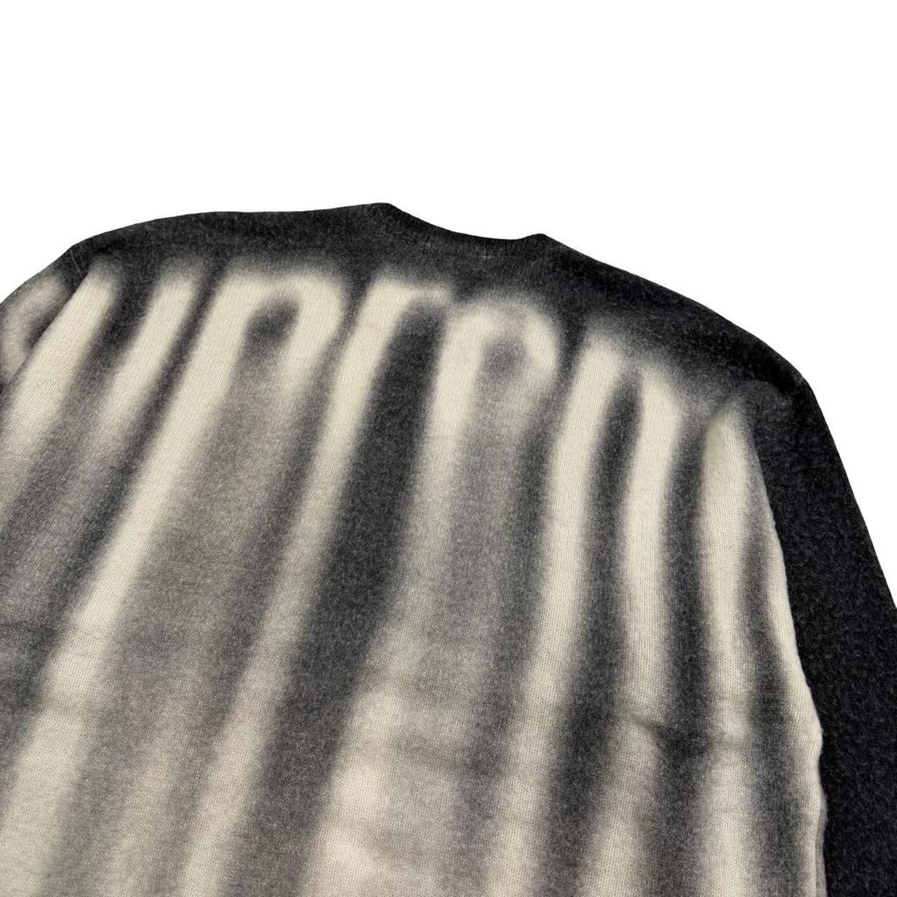 Supreme Supreme Blurred Logo Knit Sweater Black - Extra Large Size US XL / EU 56 / 4 - 5 Thumbnail