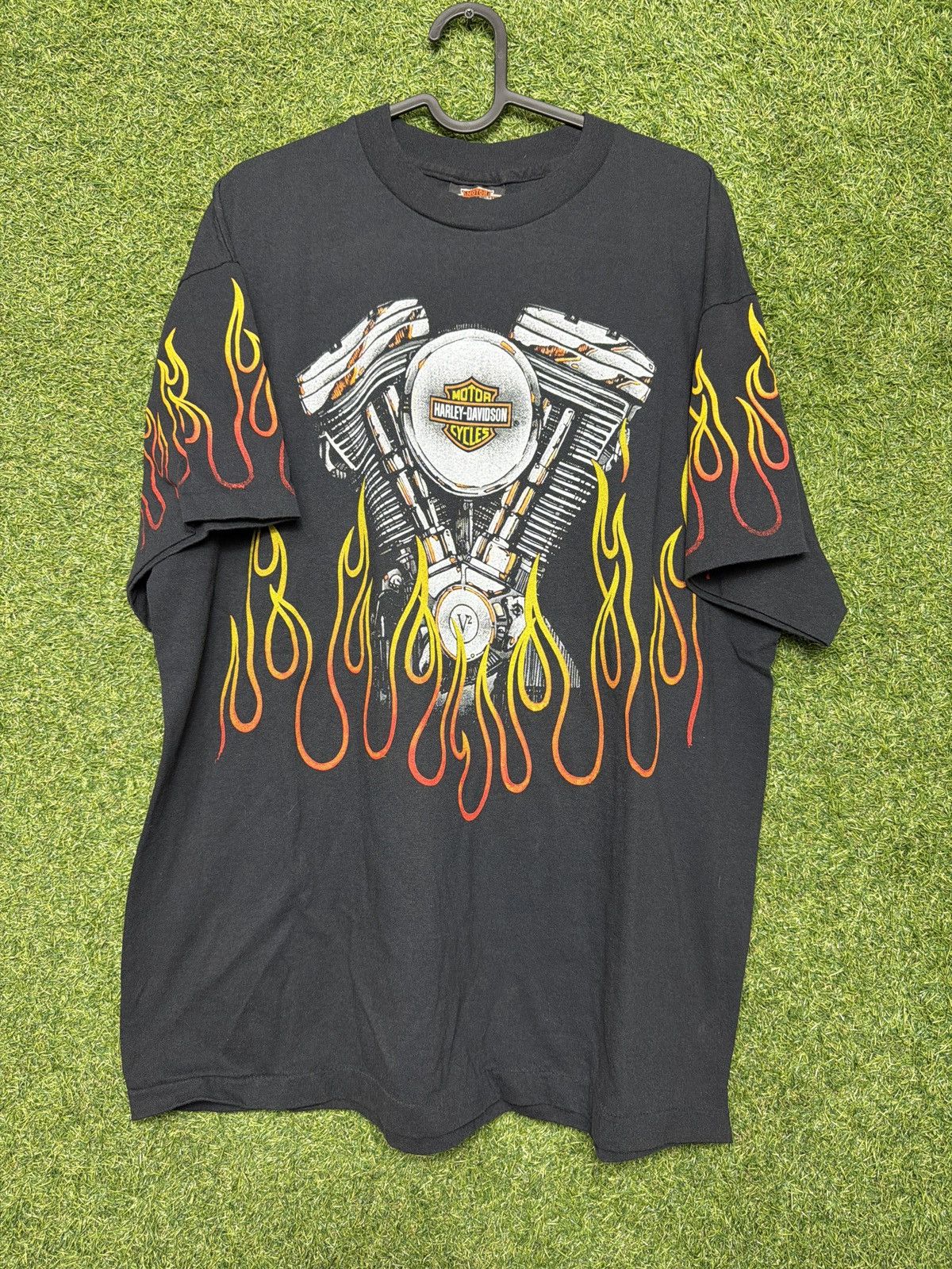 Other Harley Davidson flames shirt Size US XL / EU 56 / 4 - 1 Thumbnail