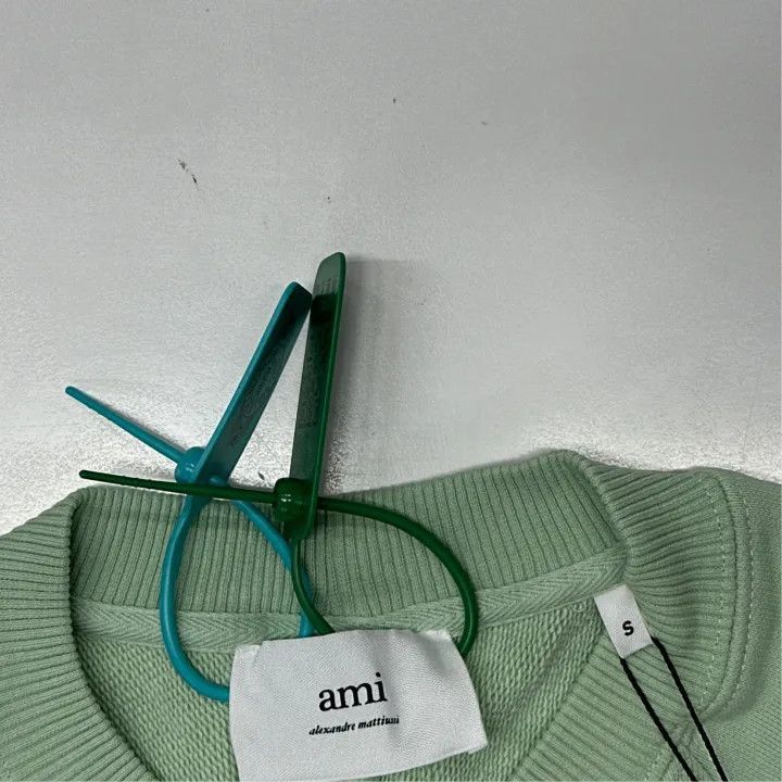 AMI AMIPARIS SS22 Heart Logo Casual Pullover Sweatshirt -2507 Size US S / EU 44-46 / 1 - 2 Thumbnail