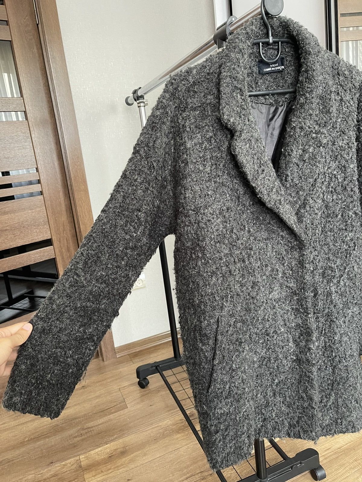 Comme des Garcons 1998 Comme Des Garcons Tricot Wool Jacket Vintage Japanese Size US L / EU 52-54 / 3 - 7 Thumbnail