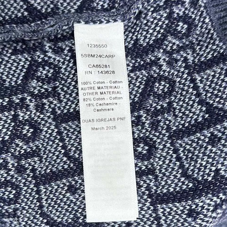 Dior Dior New Blue Monogram Cardigan 12 with tags Size XL / US 12-14 / IT 48-50 - 4 Thumbnail