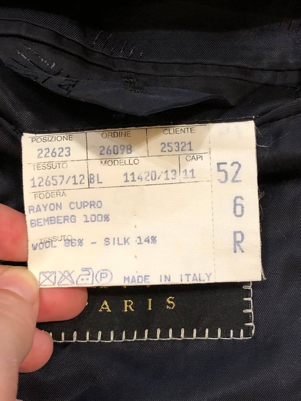 Lanvin black Blazers LANVIN PARIS Y2K Vintage streetwear Size 44S - 4 Thumbnail