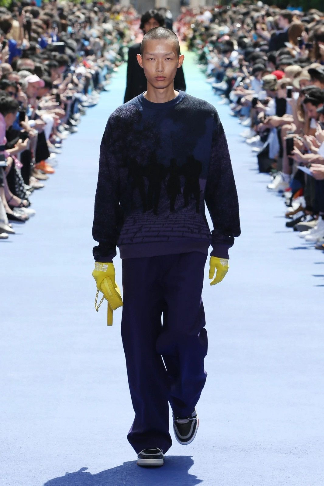 Louis Vuitton LOUIS VUITTON 2019SS Virgil Abloh Wizard Of OZ Knit Sweater Size US M / EU 48-50 / 2 - 2 Thumbnail