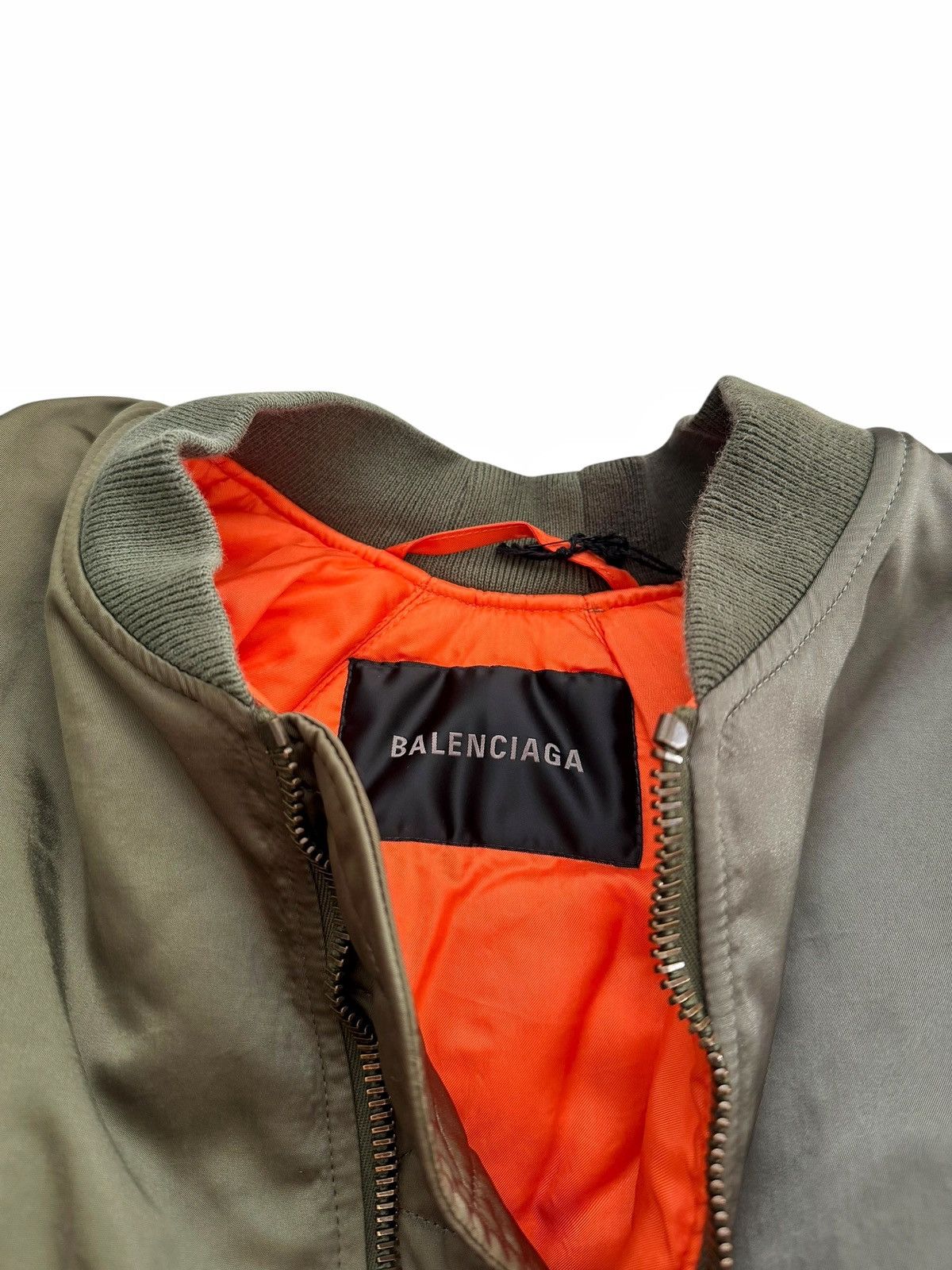 Balenciaga Double Sleeve Four Arm Split Nylon Bomber Size US M / EU 48-50 / 2 - 6 Thumbnail