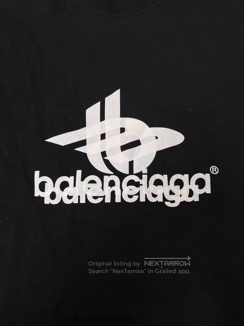 Balenciaga Balenciaga Letter print round neck short-sleeve T-shirt Size US S / EU 44-46 / 1 - 3 Thumbnail