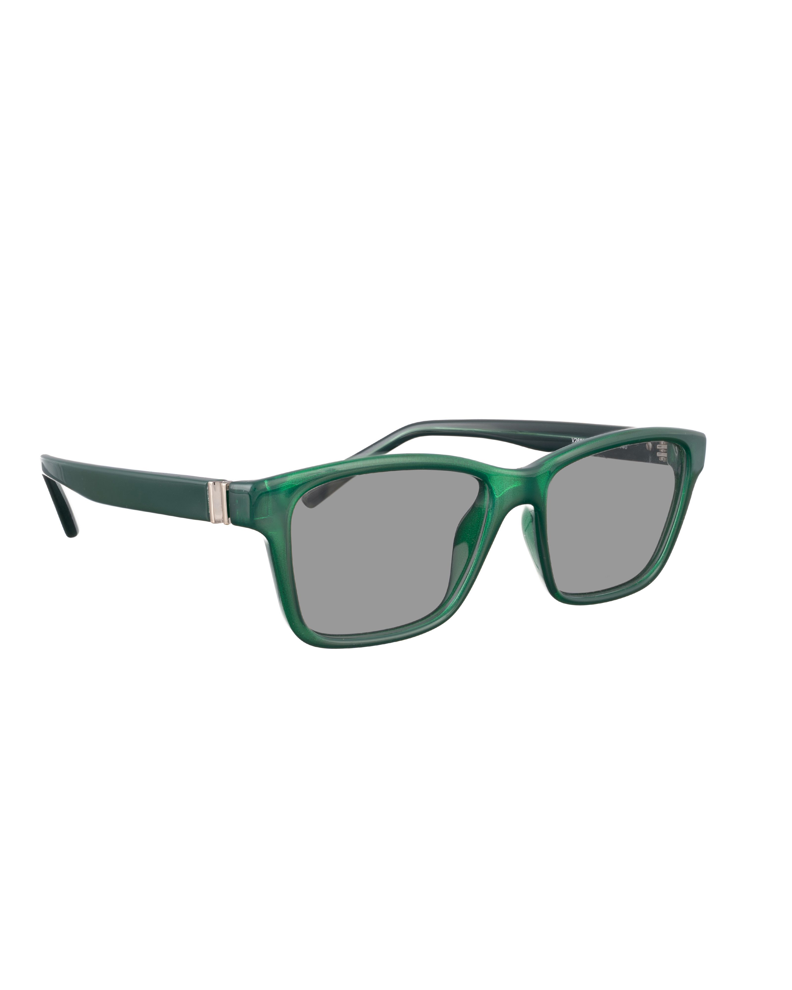 Valentino Valentino 00s Black & Green Nerd Sunglasses Size ONE SIZE - 2 Thumbnail