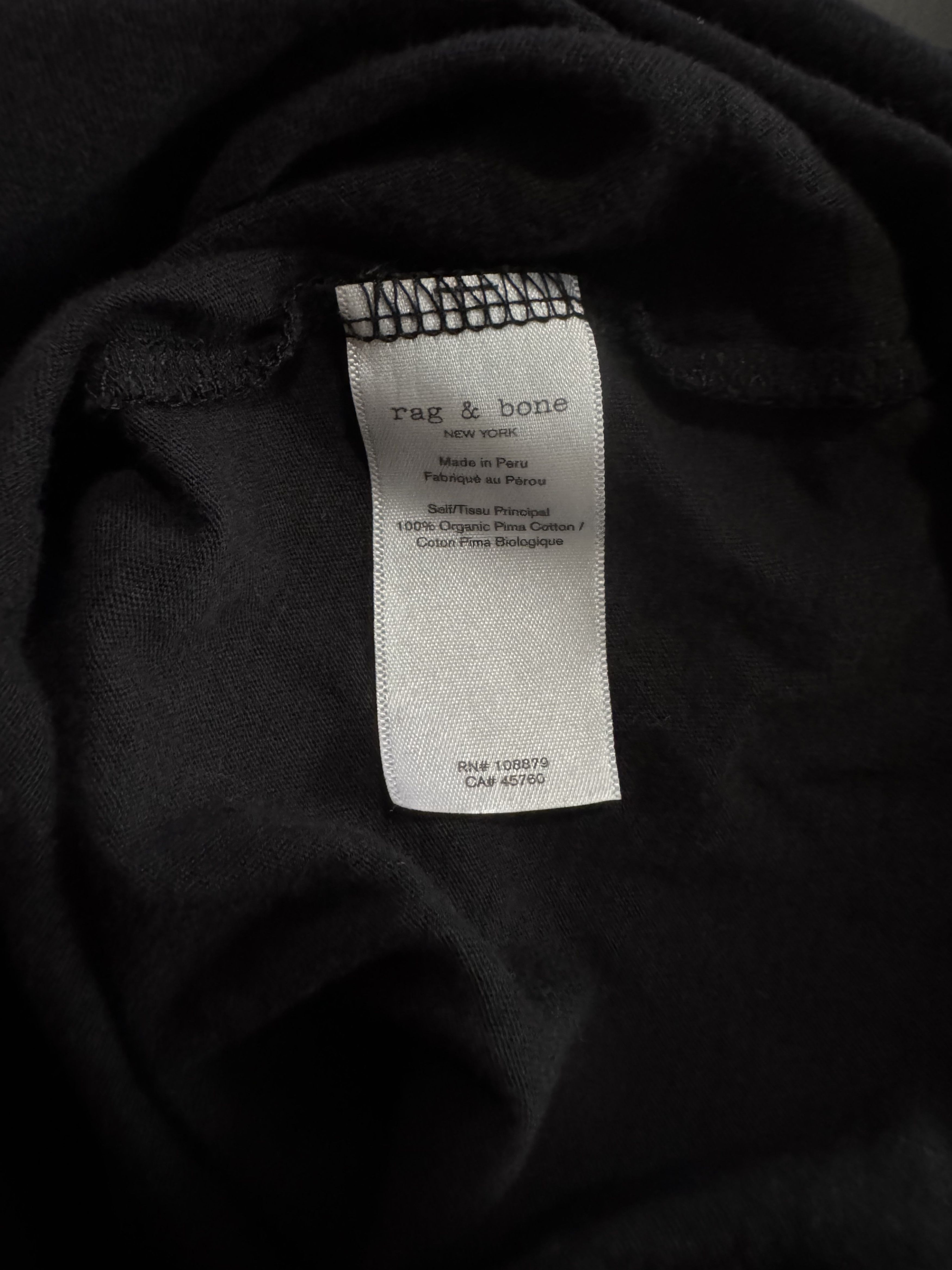 Rag & Bone Black Gaia Tank Top Size S / US 4 / IT 40 - 3 Thumbnail