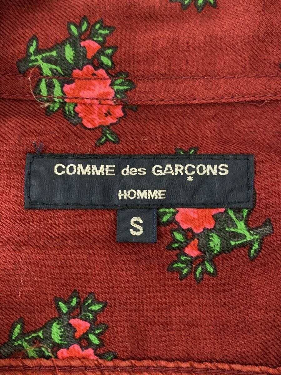 Comme des Garcons Homme 2003 Floral Wool Shirt Jacket Size US S / EU 44-46 / 1 - 3 Thumbnail