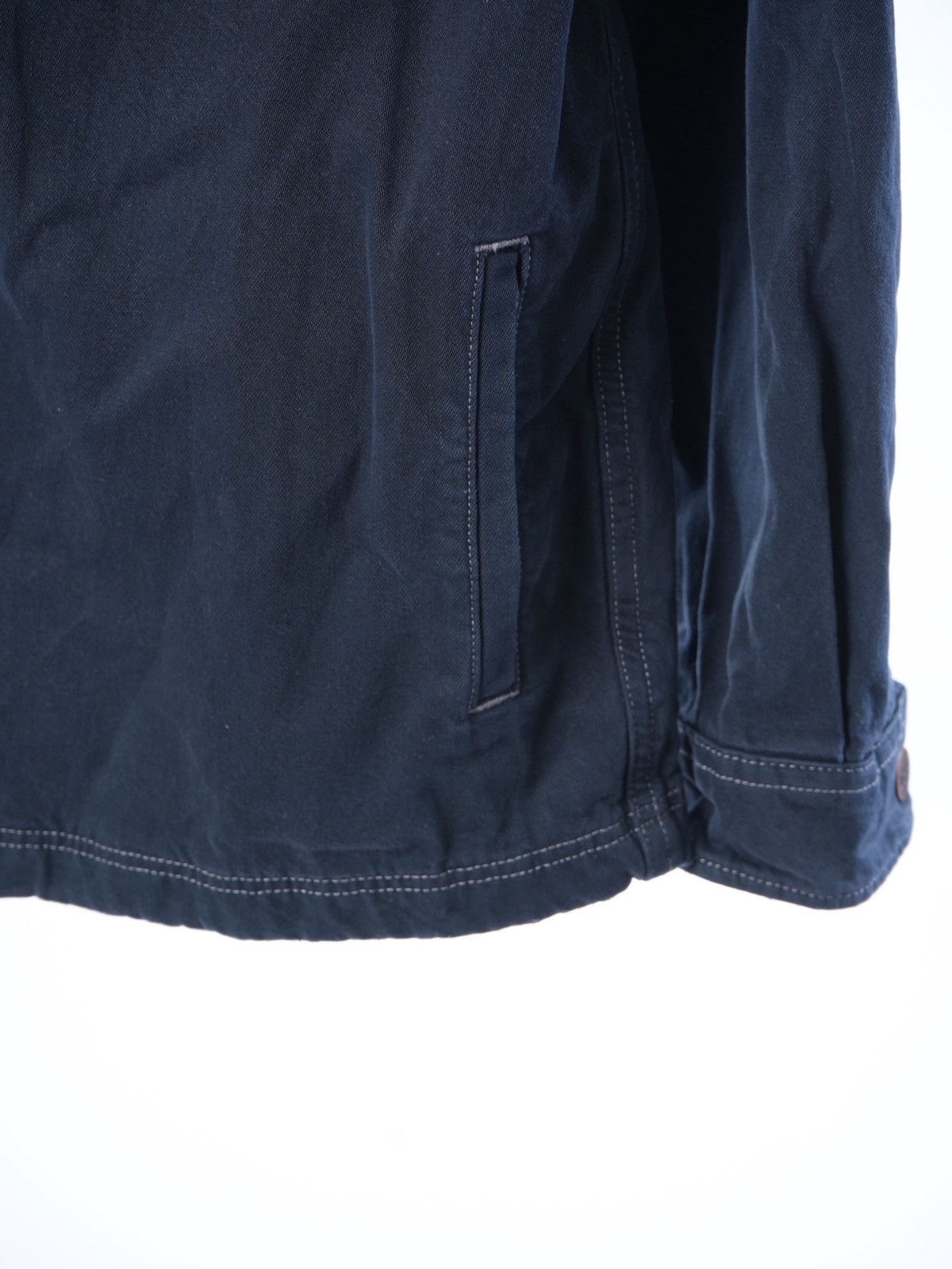 Lee Lee Faded Navy Overshirt Jacket Workwear Size US M / EU 48-50 / 2 - 3 Thumbnail