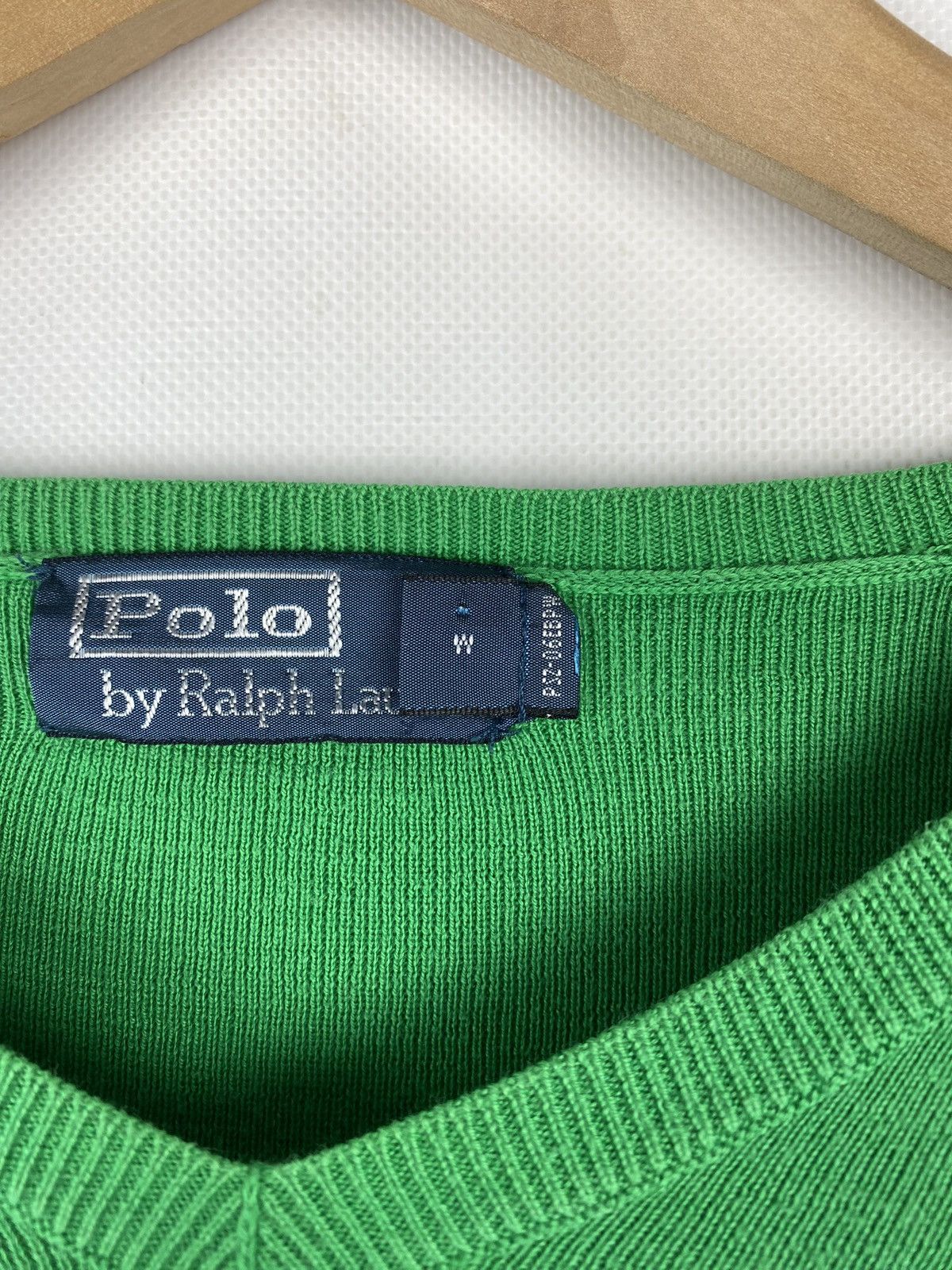 Polo Ralph Lauren Polo by Ralph Lauren vintage v-neck sweater pullover size L Size US L / EU 52-54 / 3 - 10 Thumbnail