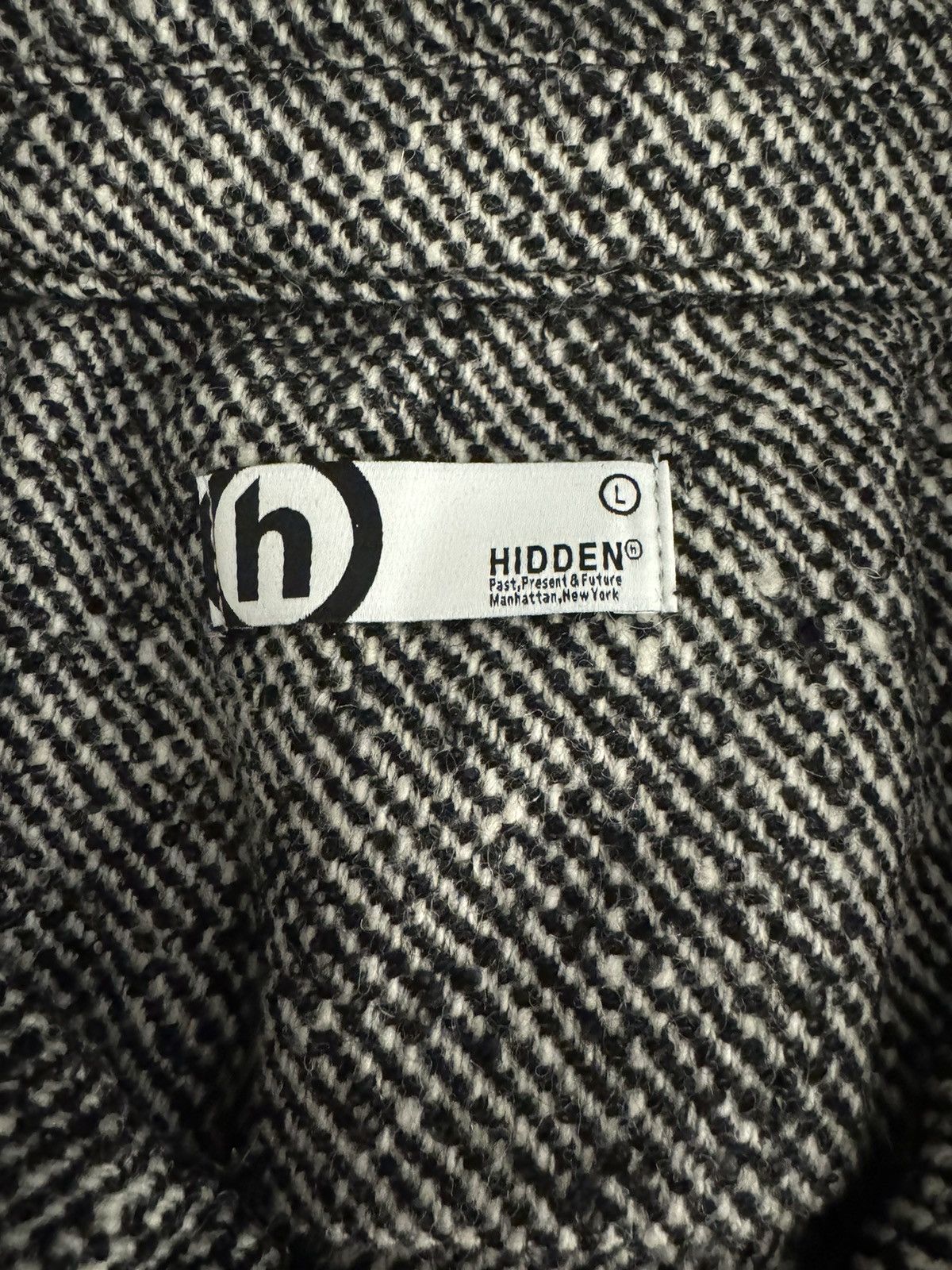 HIDDEN HIDDEN NY 2 Pocket Overshirt (Size Large) Size US L / EU 52-54 / 3 - 11 Thumbnail
