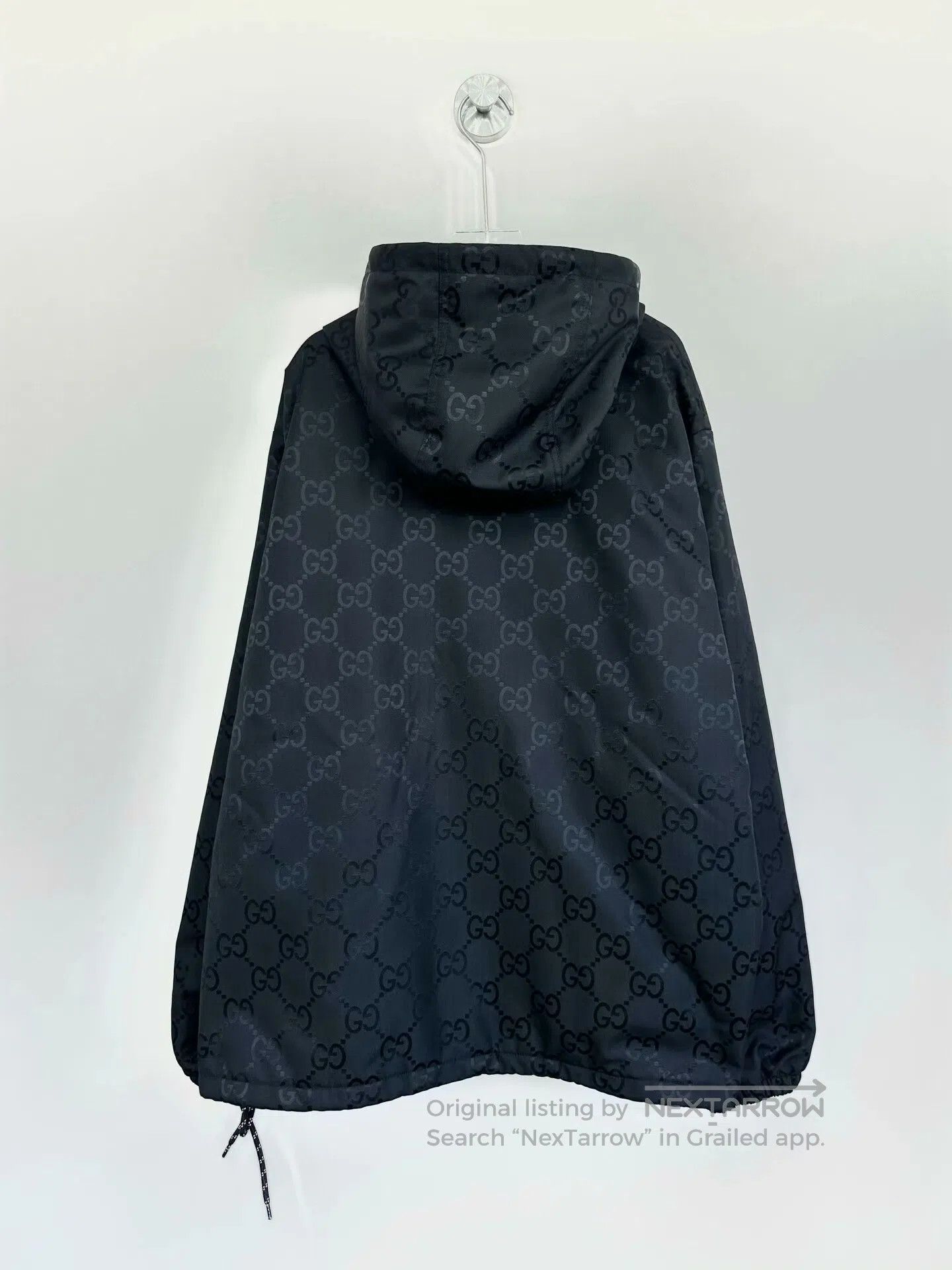 Gucci Guicci Black Camouflage Old Flower Full Print Hooded Zip J Size US M / EU 48-50 / 2 - 2 Thumbnail