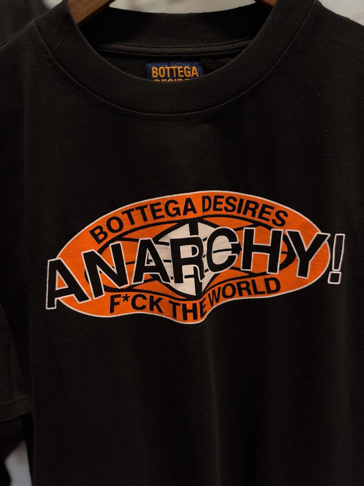 Bottega Desires NEW - Bottega Desires T-Shirt F**k The World Anarchy (Large Size US L / EU 52-54 / 3 - 4 Thumbnail