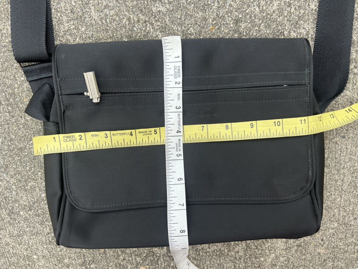 Yohji Yamamoto Vintage Yohji Yamamoto Y’saccs Pour Homme Sling Bag Black Size ONE SIZE - 16 Thumbnail