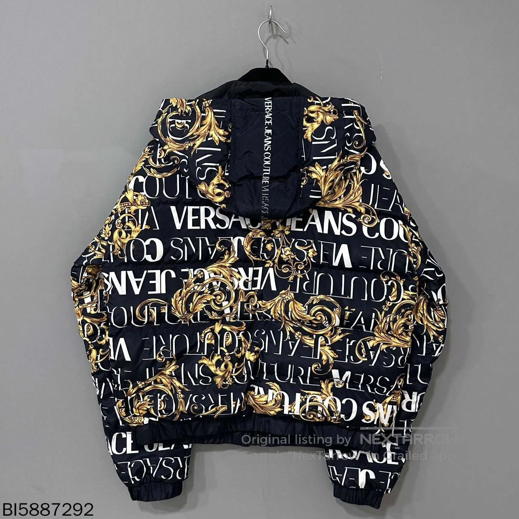 Versace reversible cotton jacket by gianni versace. Size US L / EU 52-54 / 3 - 2 Thumbnail