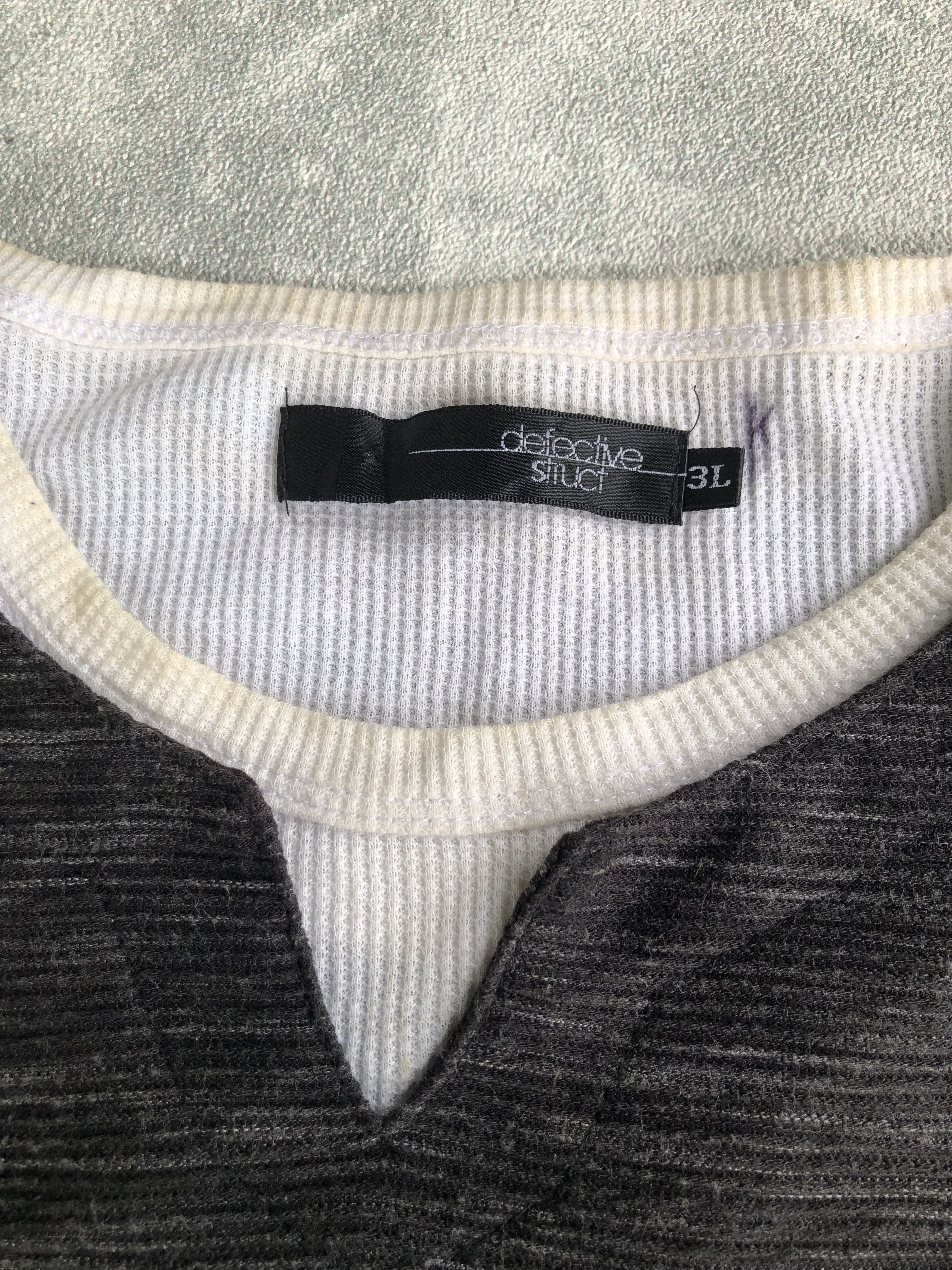 Japanese Brand × Vintage Vintage Defective Struct Gothic Double Layer Urban Style Size US L / EU 52-54 / 3 - 4 Thumbnail