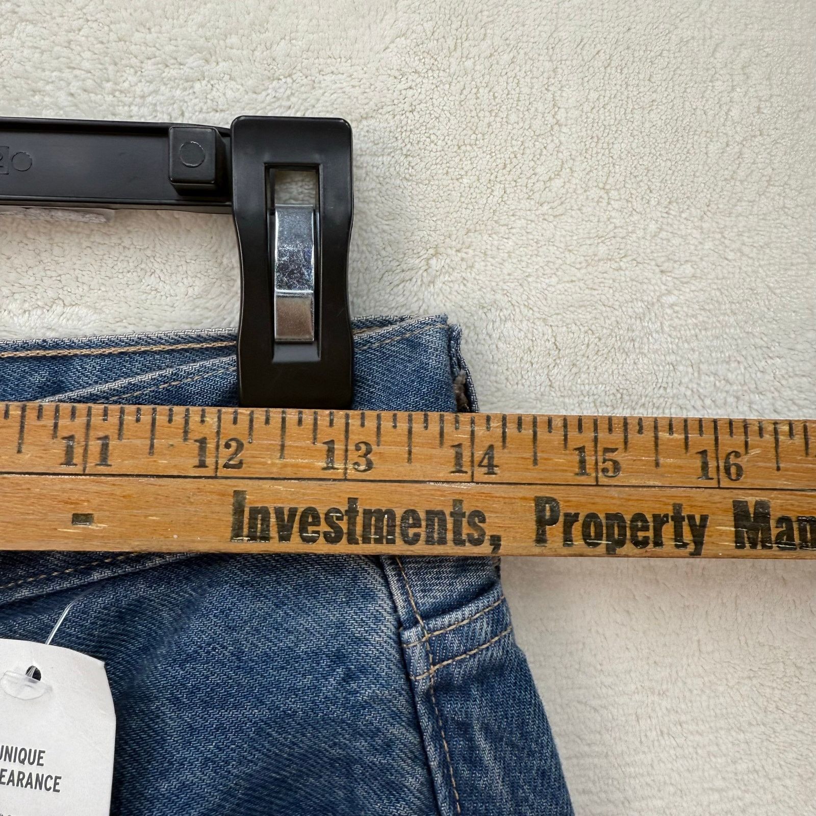 Levi's LEVI'S MADE & CRAFTED WOMEN'S 26 WIDE BARREL JEANS MEDIUM Size 26" / US 2 / IT 38 - 3 Thumbnail