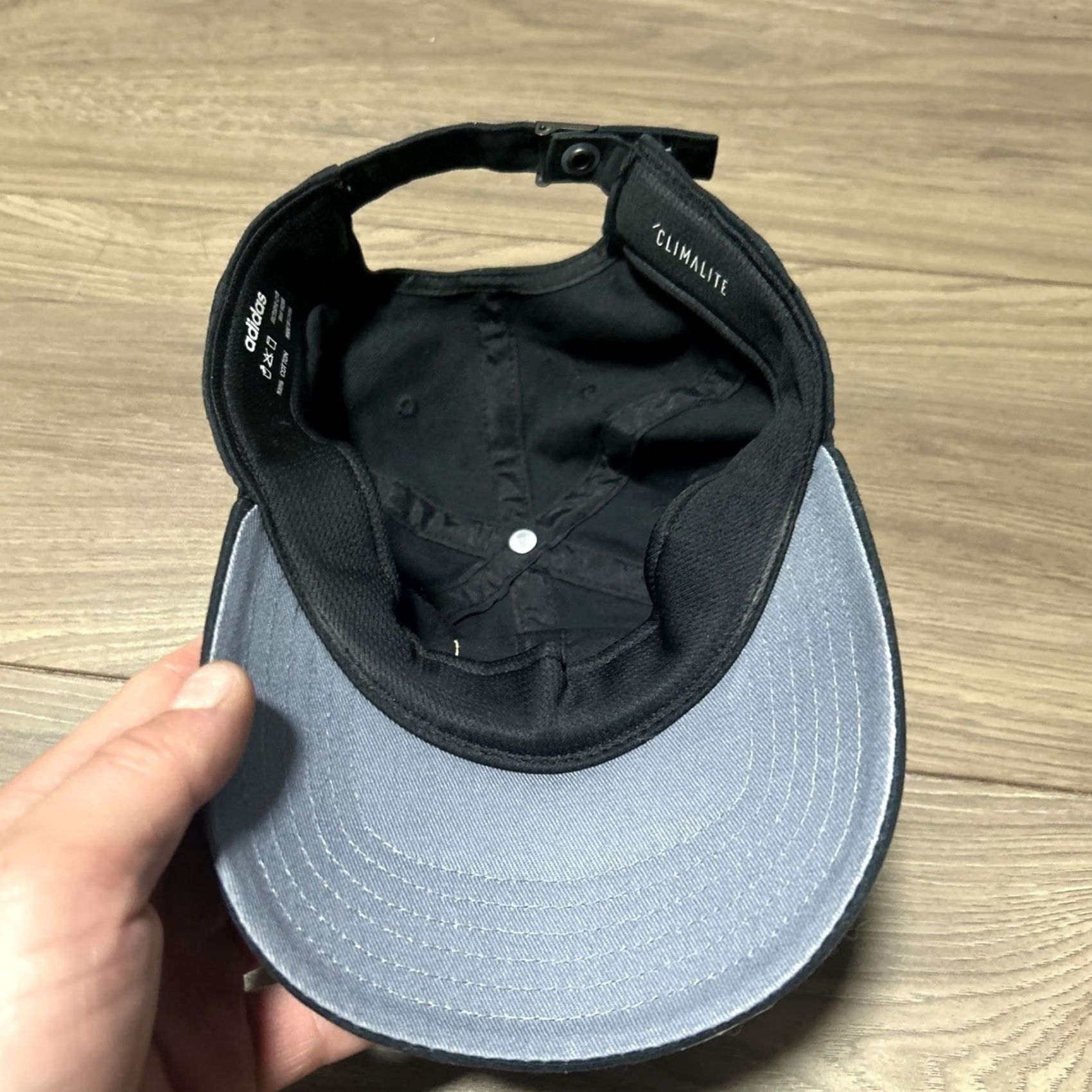Adidas Adidas Baseball Cap Unisex Black Climalite Strapback Adjustable Hat Cap One Size Men Size ONE SIZE - 7 Thumbnail