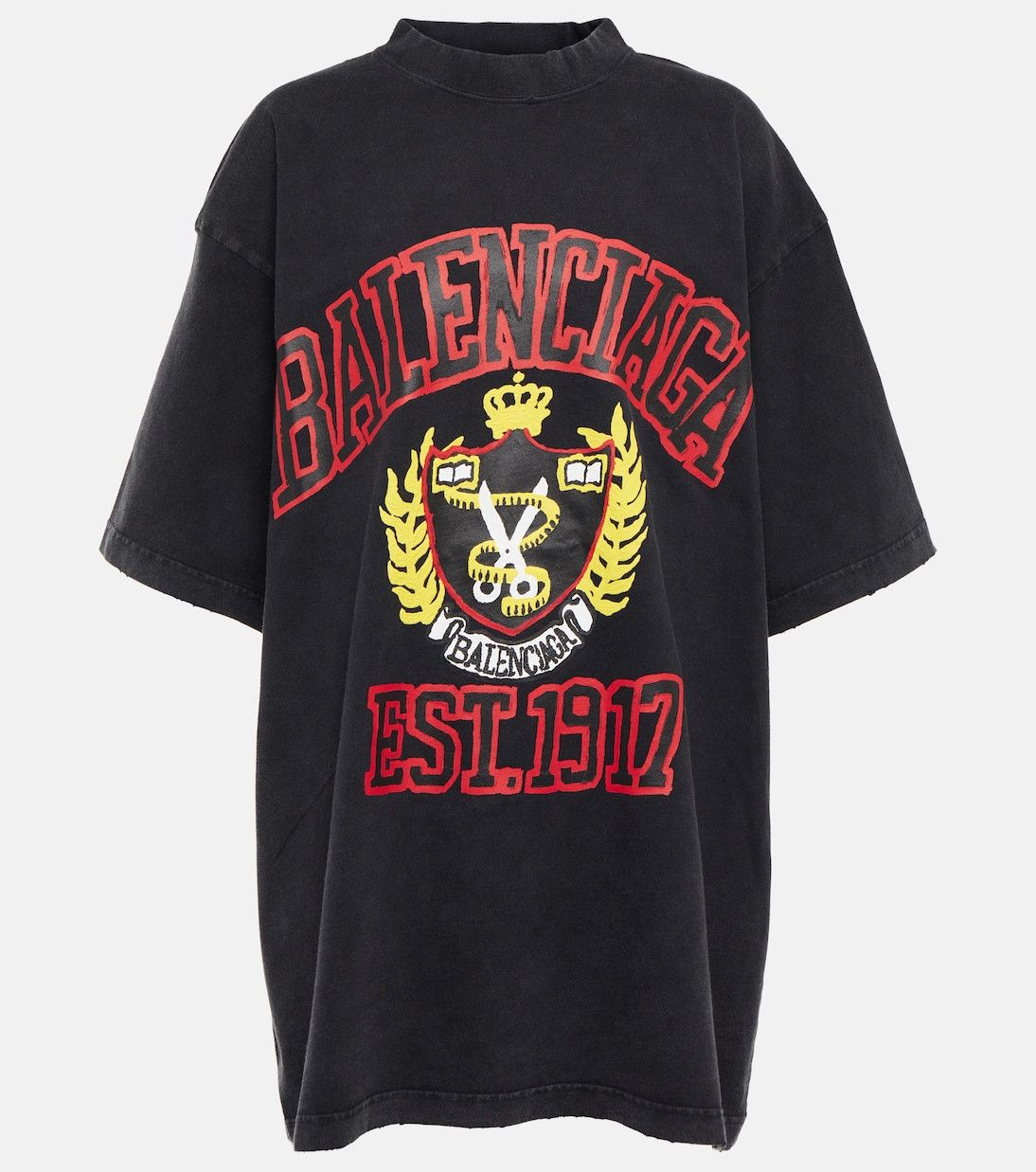 BALENCIAGA COLLEGE LOGO PRINT Tシャツ23SS BALENCIAGA COLLEGE LOGO PRINT Tシャツ23SS 【公式通販】