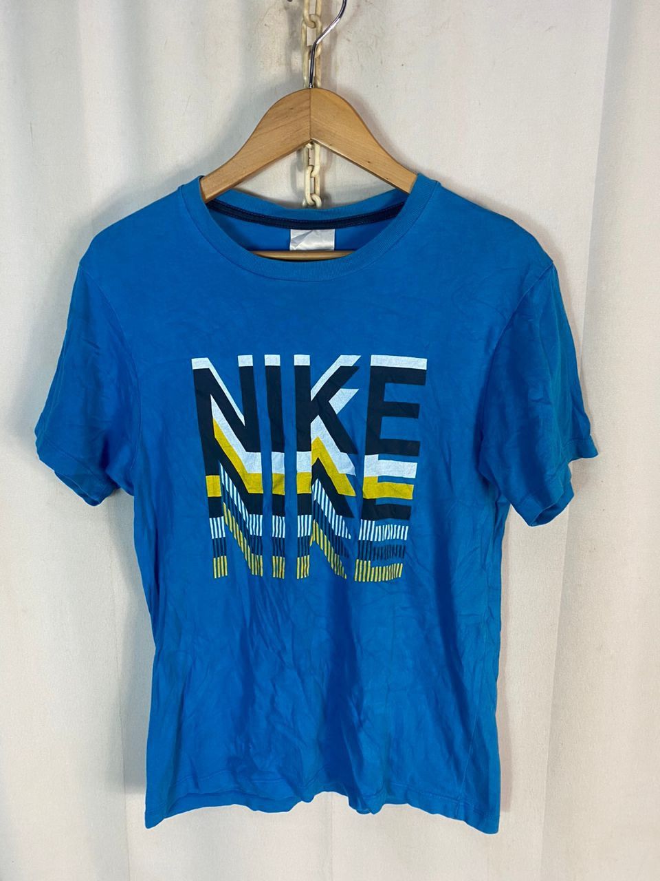 Nike Unisex🔥Nike block printed tshirt Size US S / EU 44-46 / 1 - 1 Thumbnail
