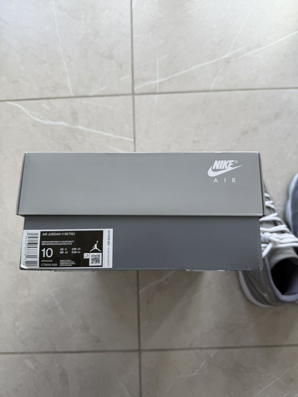 Jordan Brand Jordan 11 Retro Cool Grey (2021) Size US 10 / EU 43 - 10 Thumbnail