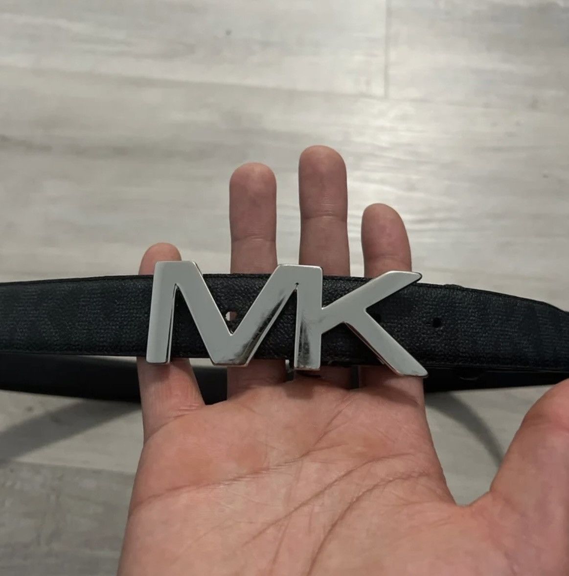 Michael Kors Micheal Kors Logo Belt Size 38 - 1 Thumbnail