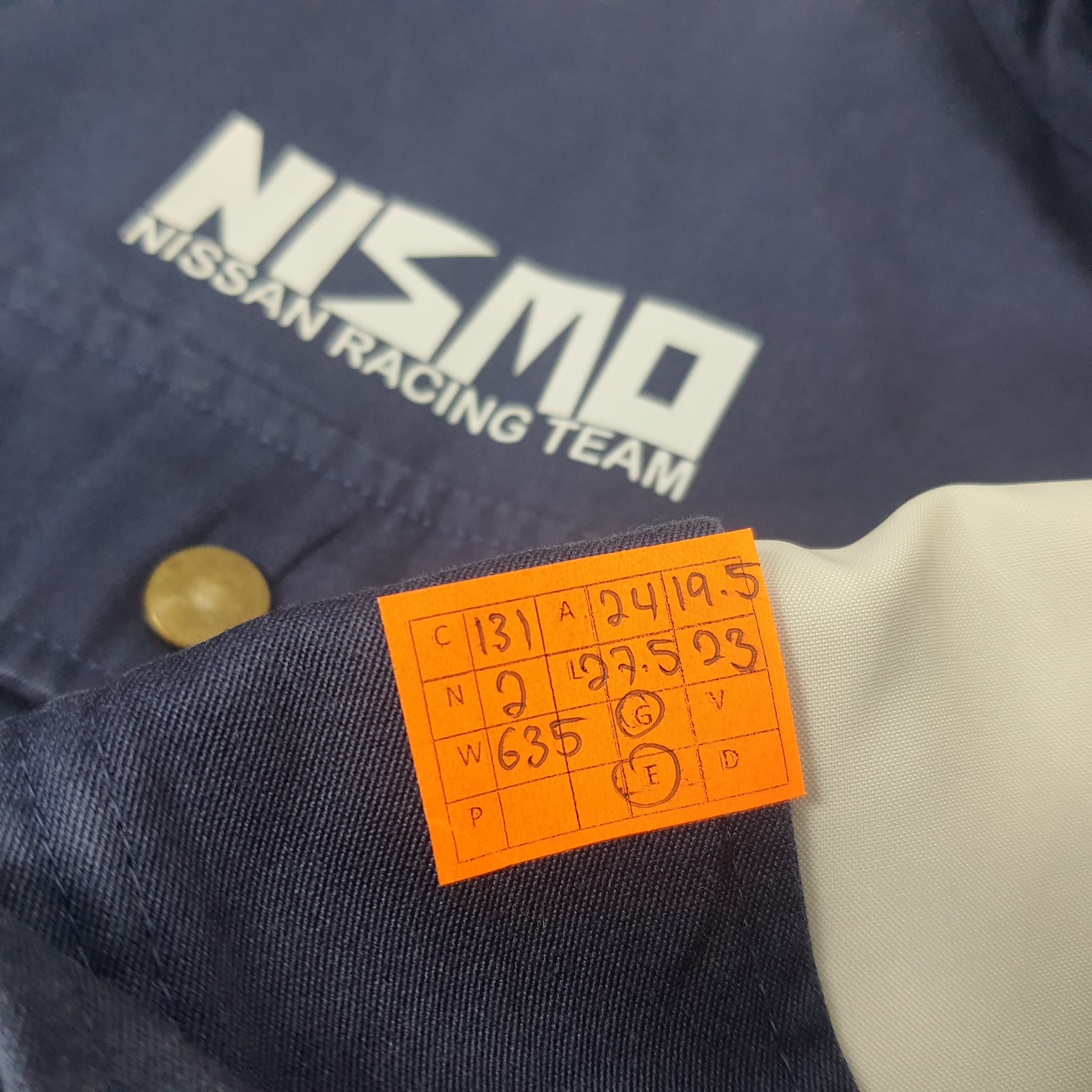 Japanese Brand × Vintage Vintage NISMO Nissan Racing Team Custom Work Jacket Size US L / EU 52-54 / 3 - 8 Thumbnail