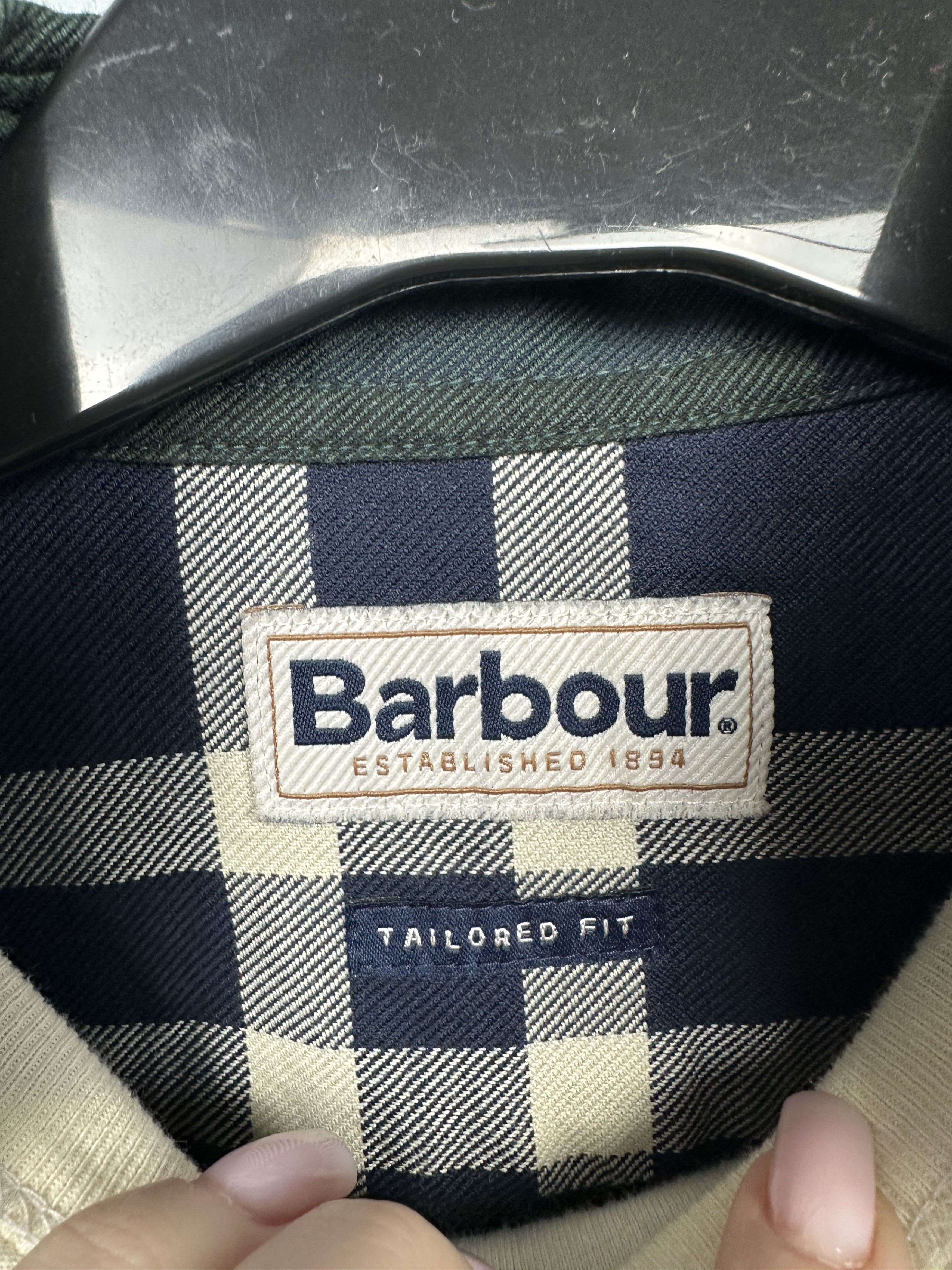 Barbour Barbour Mens Flannel Plaid Shirt Size US M / EU 48-50 / 2 - 4 Thumbnail