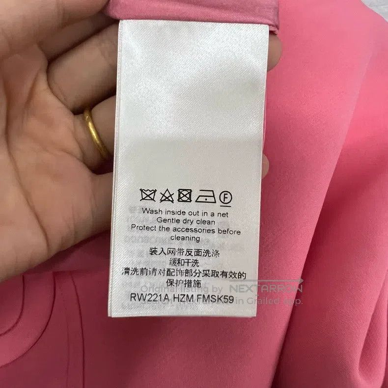 Louis Vuitton Louis Vuitton Pink Vintage A-Line Skirt Size 33" - 5 Thumbnail