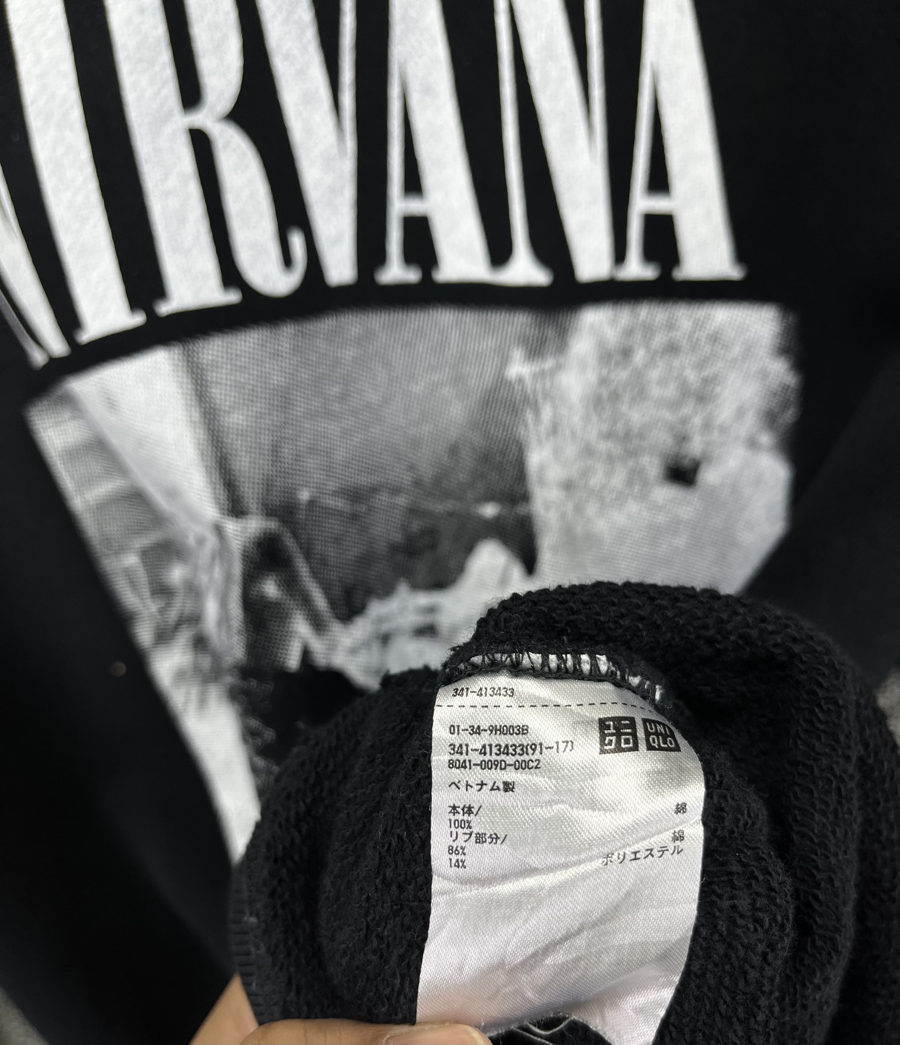 Band Tees Nirvana Kurt Coabin Punk Rock Band Tees Rare Sweatshirt Size US L / EU 52-54 / 3 - 8 Thumbnail