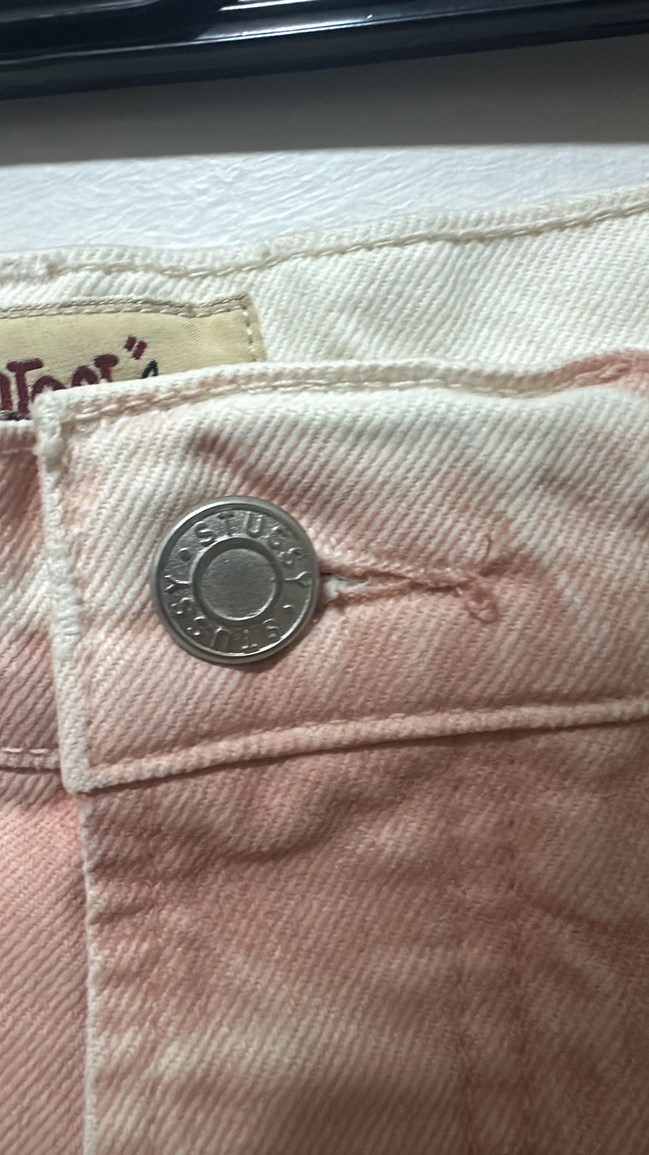 Stussy Stussy Spray Dyed Big Ol Jean Size 30 Faded Pink Size US 30 / EU 46 - 5 Thumbnail