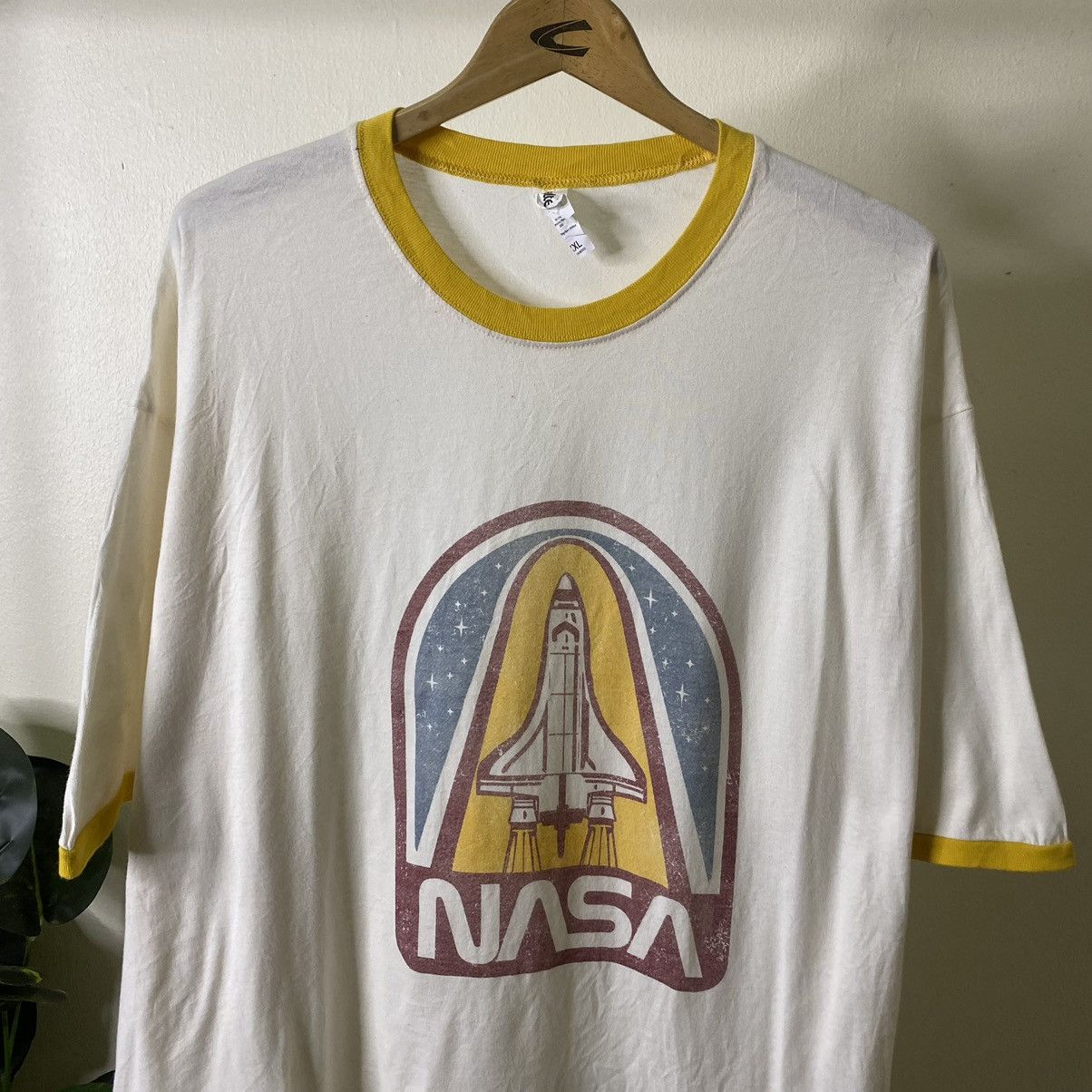 NASA Vintage Y2K Nasa Ringer Tee 2XL Size Size US XXL / EU 58 / 5 - 2 Thumbnail