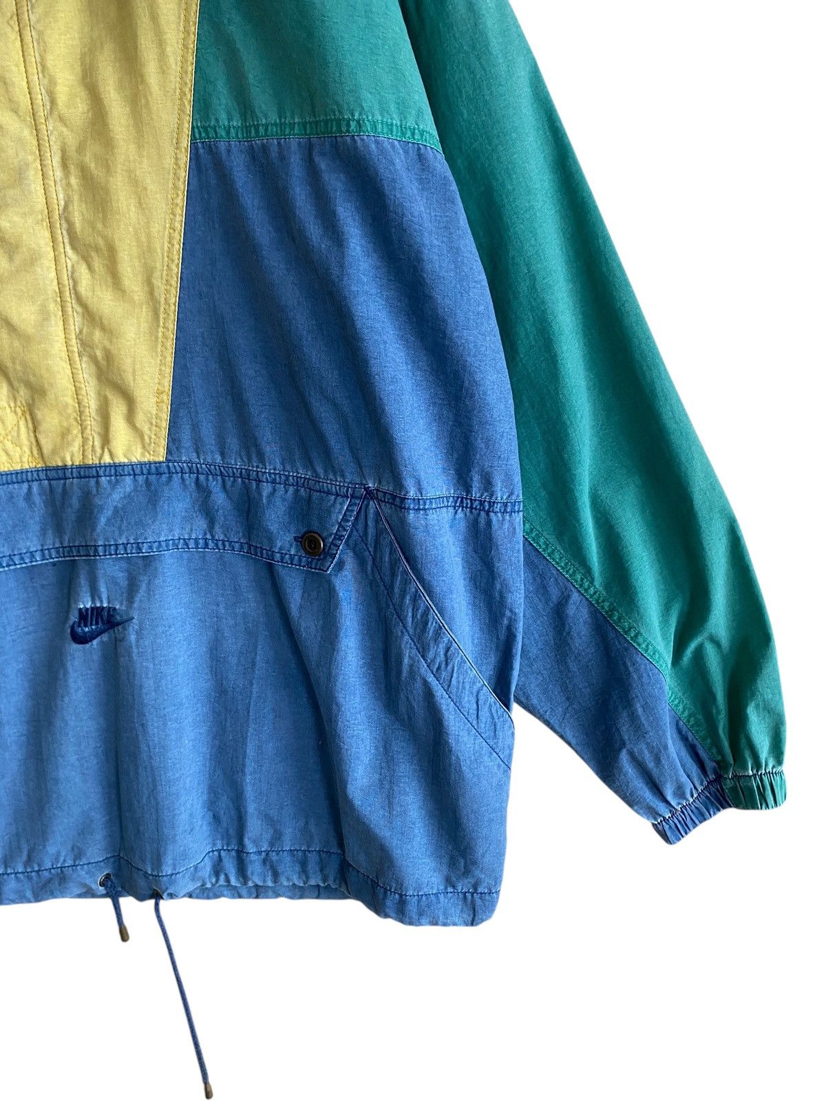 Nike Very Rare Vintage Nike Anorak Half Zipper Baggy Hoodie 2000s Size US M / EU 48-50 / 2 - 6 Thumbnail