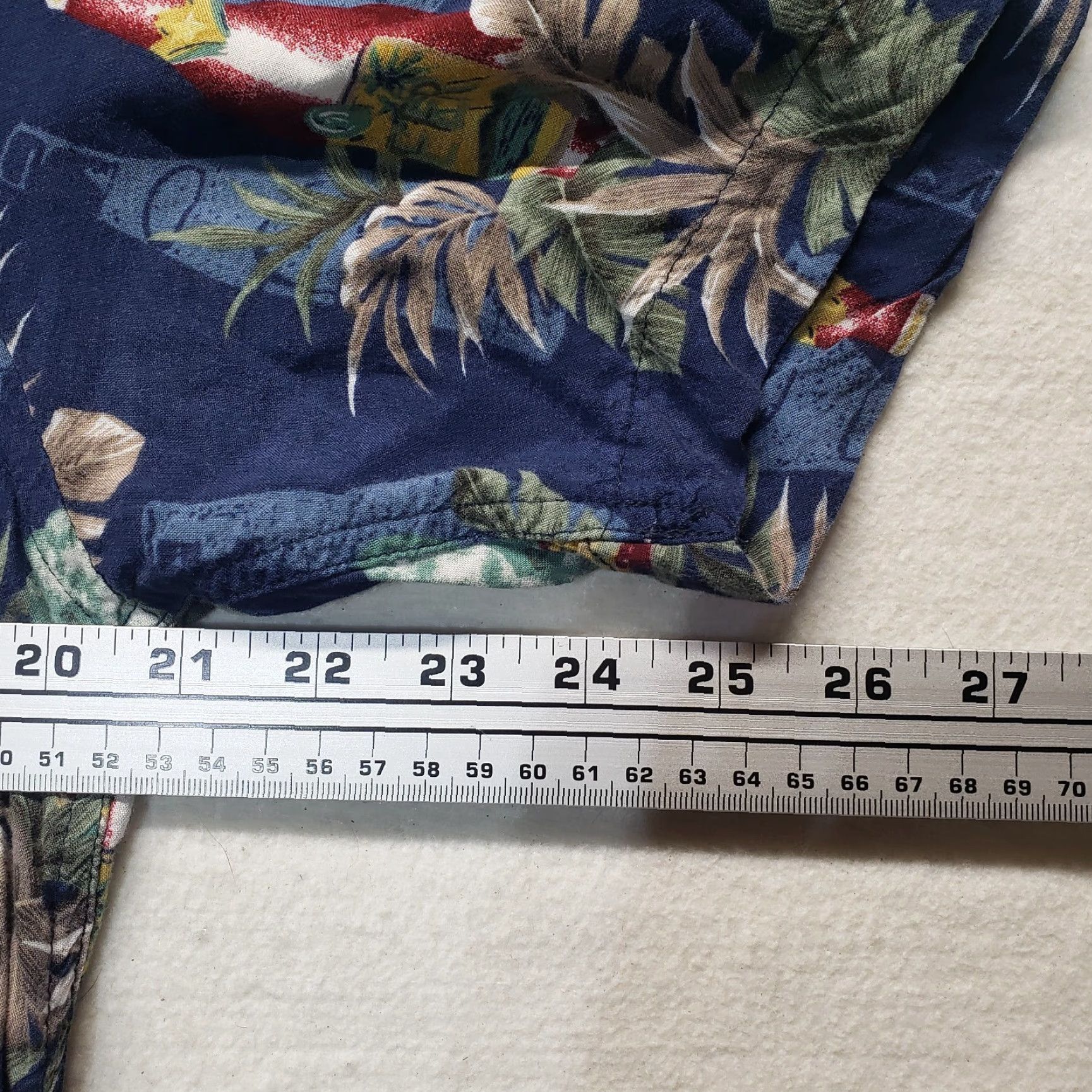 Vintage VINTAGE Steve & Barry's Hawaiian Shirt Blue Floral Beach Aloha Palms Adult Men's L Large Shirt Mens Blue Floral Hawaiian Theme 90s Size US L / EU 52-54 / 3 - 5 Thumbnail