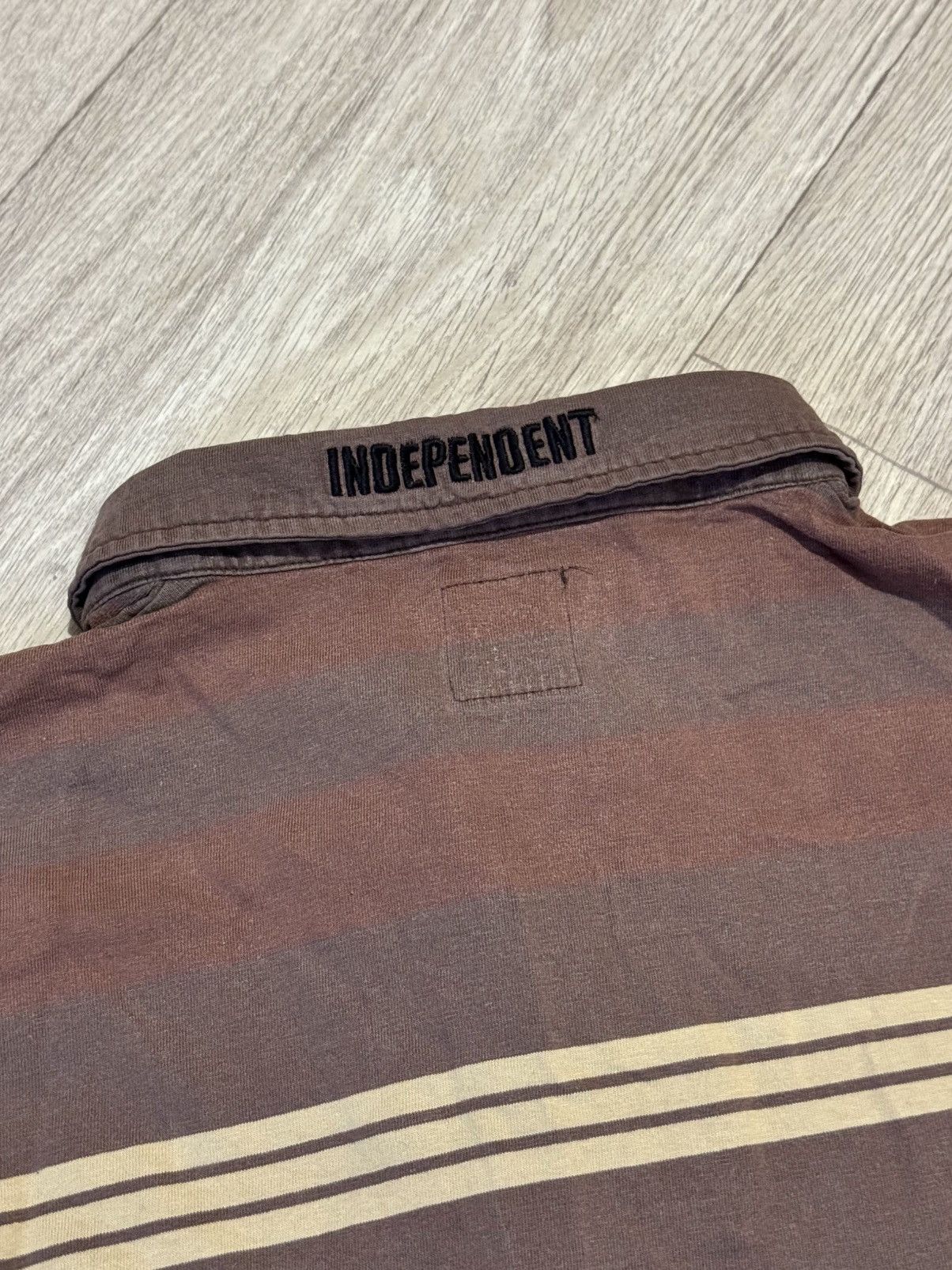 Independent Truck Co. 🔷Vintage Independent Polo T-shirt 90s🔷 Size US M / EU 48-50 / 2 - 7 Thumbnail
