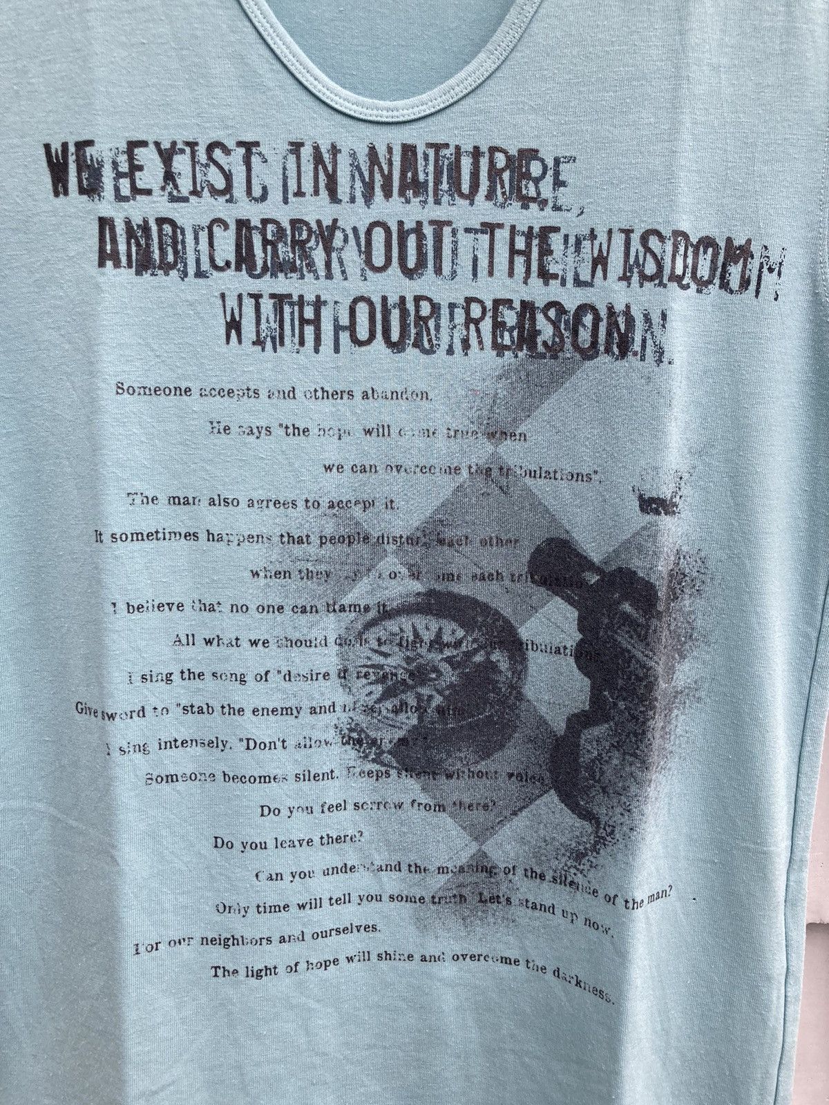 Japanese Brand Hideaways Nicole Real Japanese Brand Classic Poem Tshirt Size US S / EU 44-46 / 1 - 7 Thumbnail