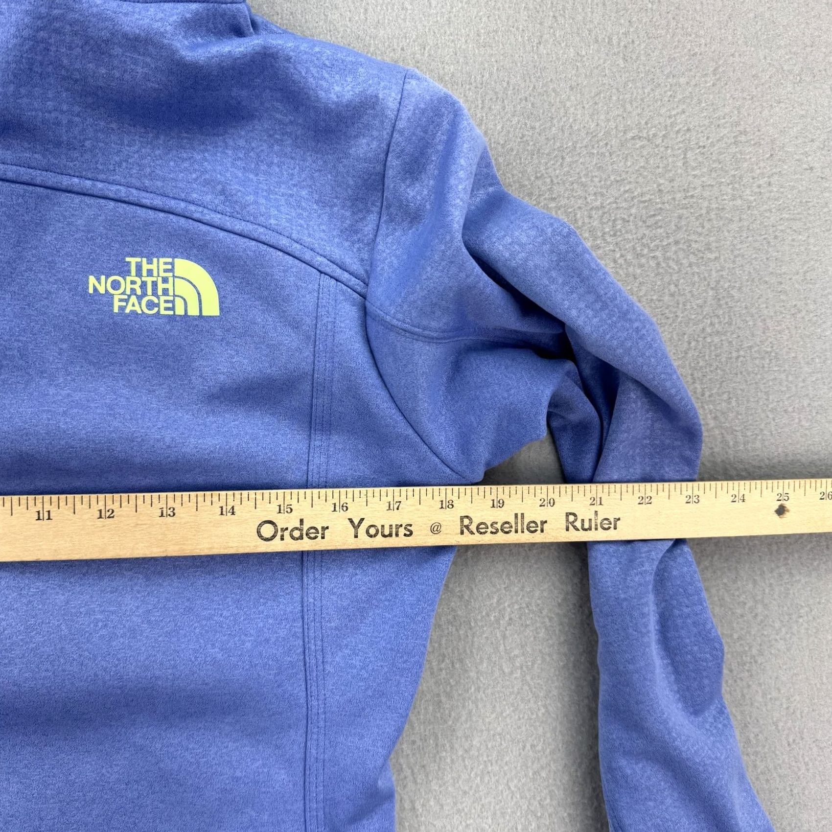 The North Face The North Face Hoodie Womens Small Purple Full Zip Jacket Neon Yellow Hood Athletic Shirt Size S / US 4 / IT 40 - 5 Thumbnail