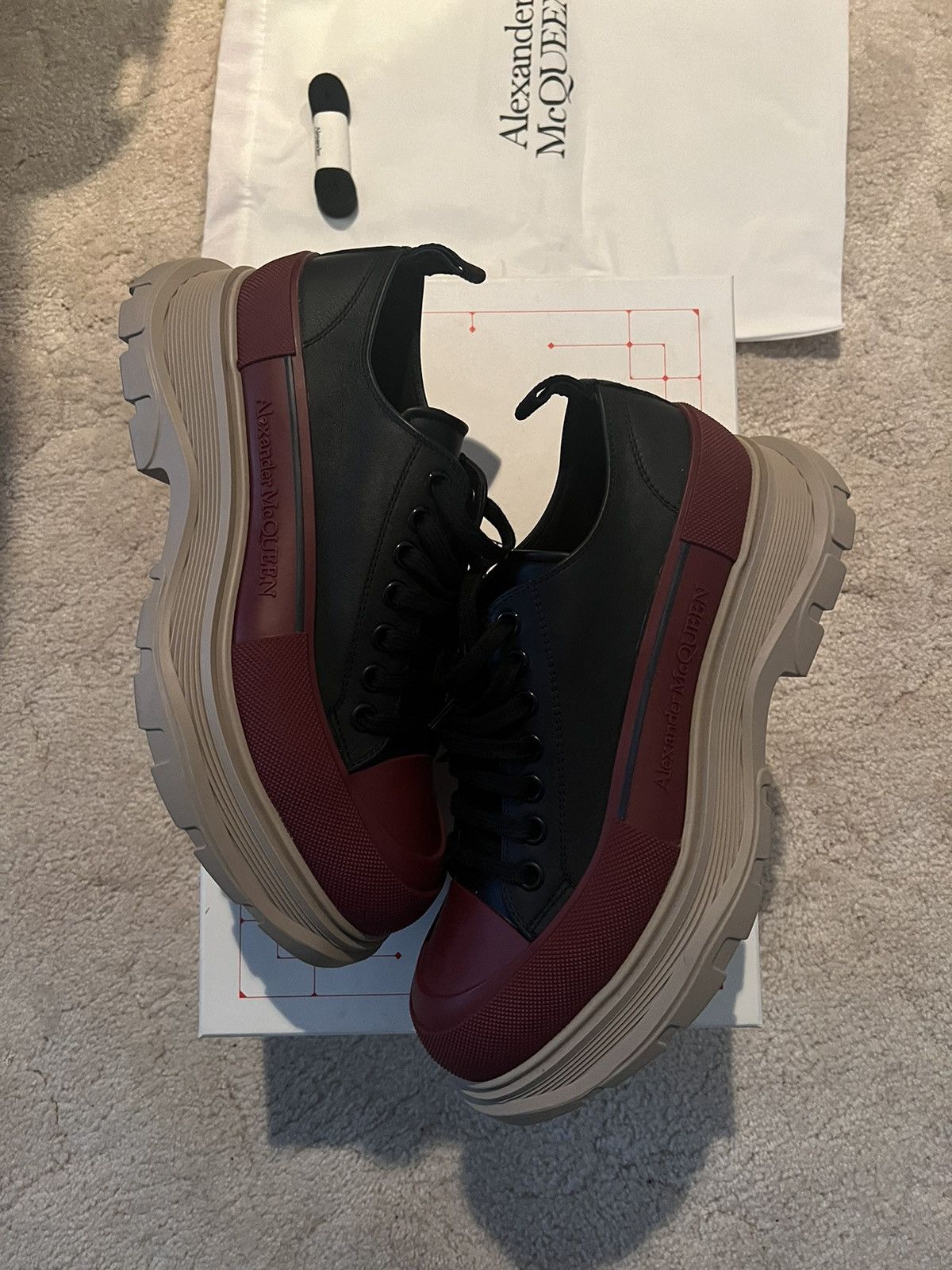Alexander McQueen Alexander Mcqueen Tread Slick Size US 10.5 / EU 43-44 - 2 Thumbnail