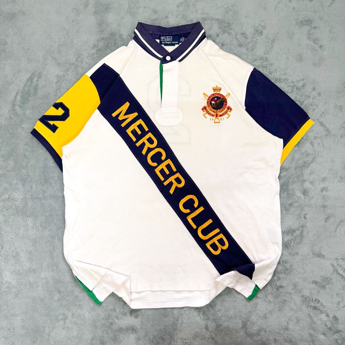 Polo Ralph Lauren × Vintage Vintage Polo Ralph Lauren Hunter Jumper Mercer Club Size US XL / EU 56 / 4 - 1 Thumbnail