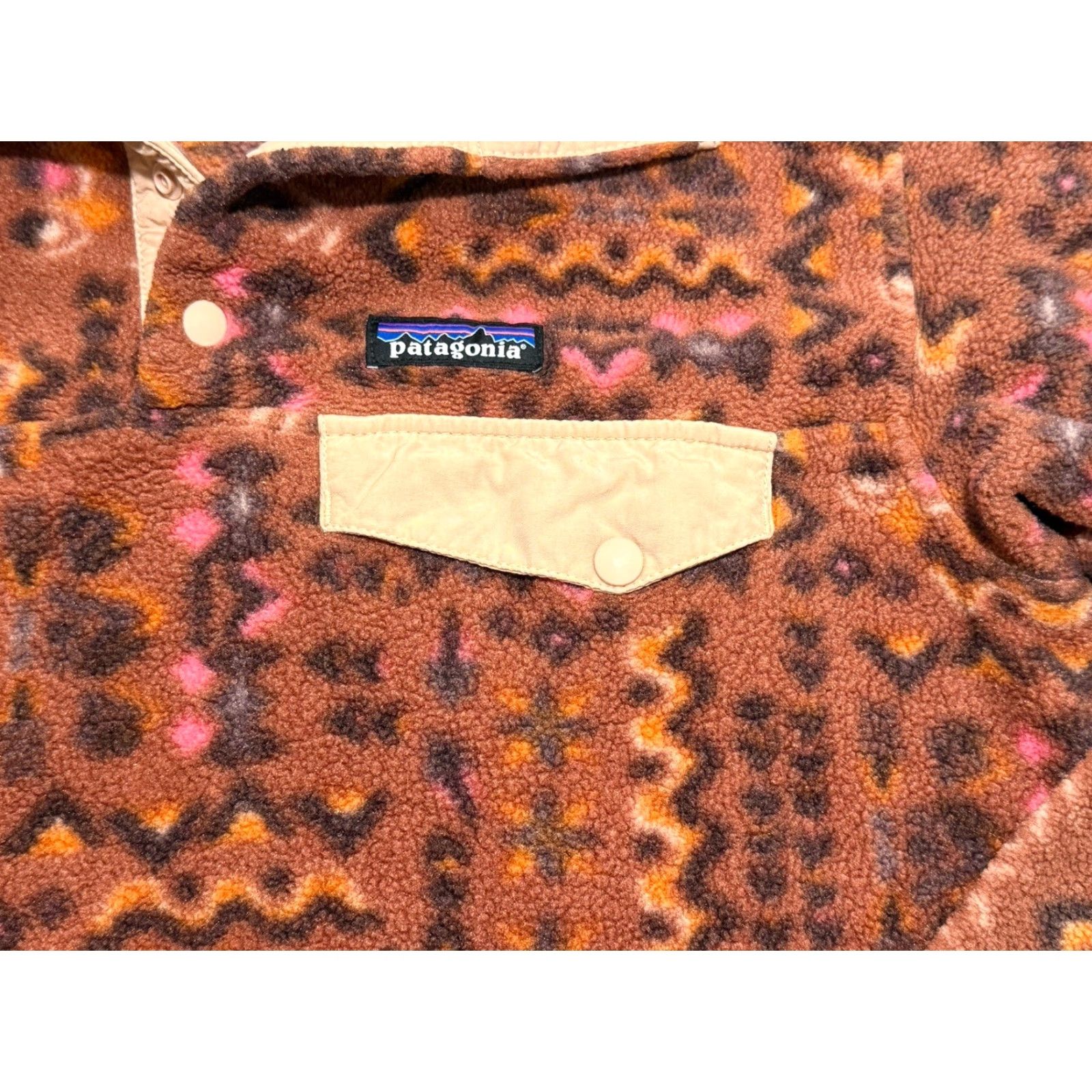 Patagonia Patagonia Sweater Synchilla 1/4 Snap-T Button Aztec Southwestern Womens Small Size S / US 4 / IT 40 - 2 Thumbnail