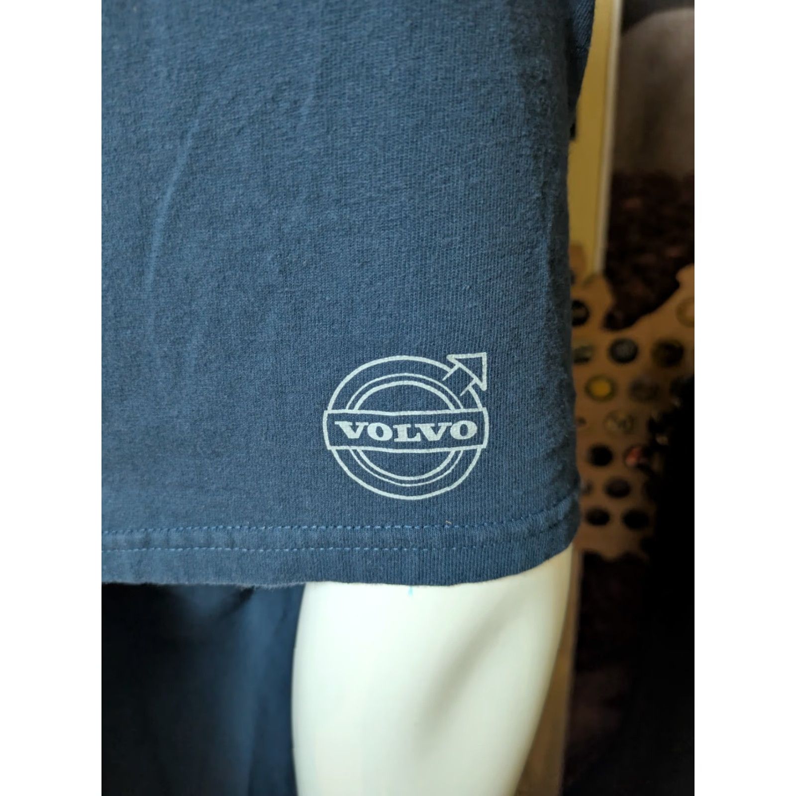Gildan VOLVO TRUCKS T Shirt 2XL Blue Cotton Gildan Men Short Sleeve Crew Neck 100% Size US XXL / EU 58 / 5 - 3 Thumbnail