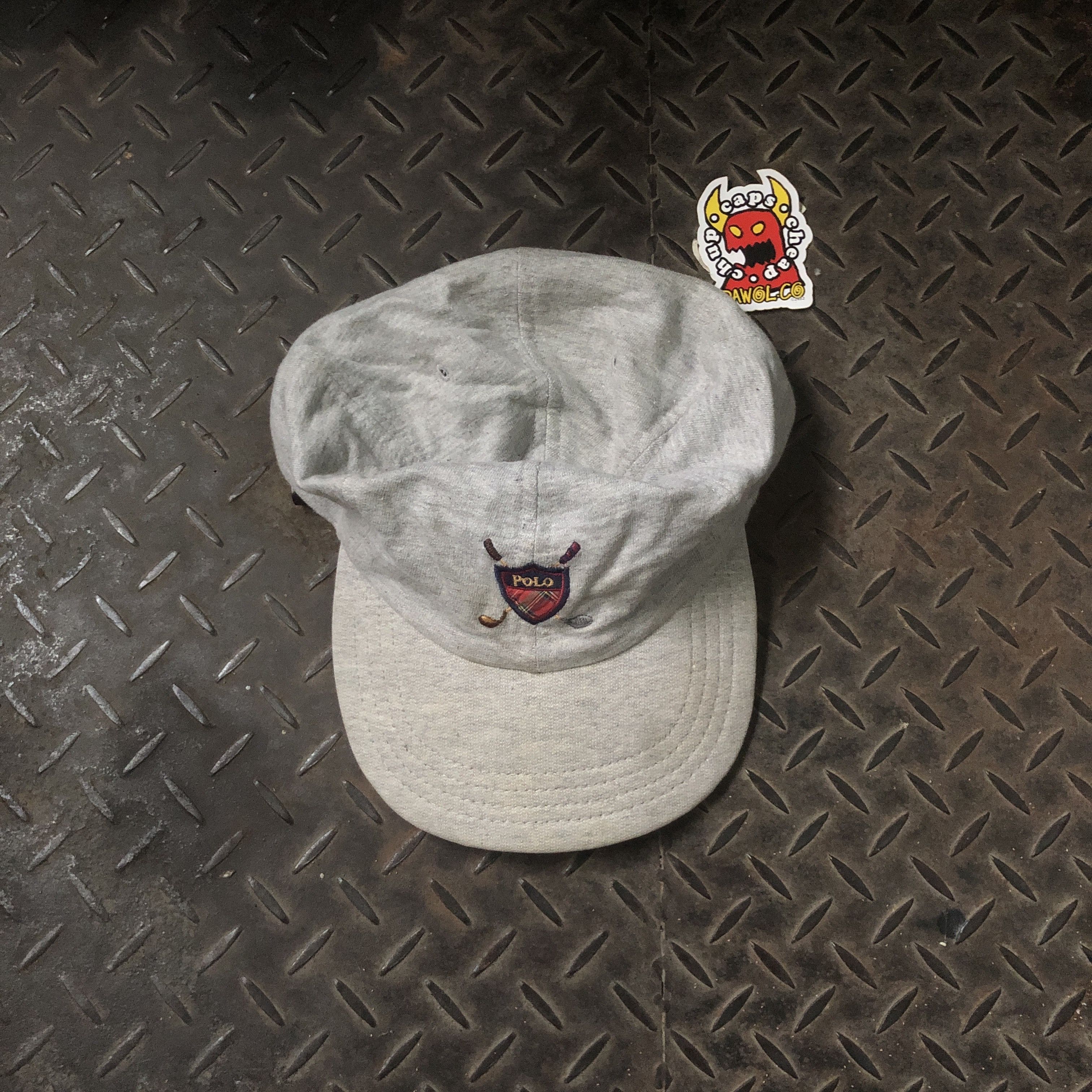 Polo Ralph Lauren Vintage 90s Polo Sport Ralph Lauren Golf USA Fitted Hat Size ONE SIZE - 1 Thumbnail