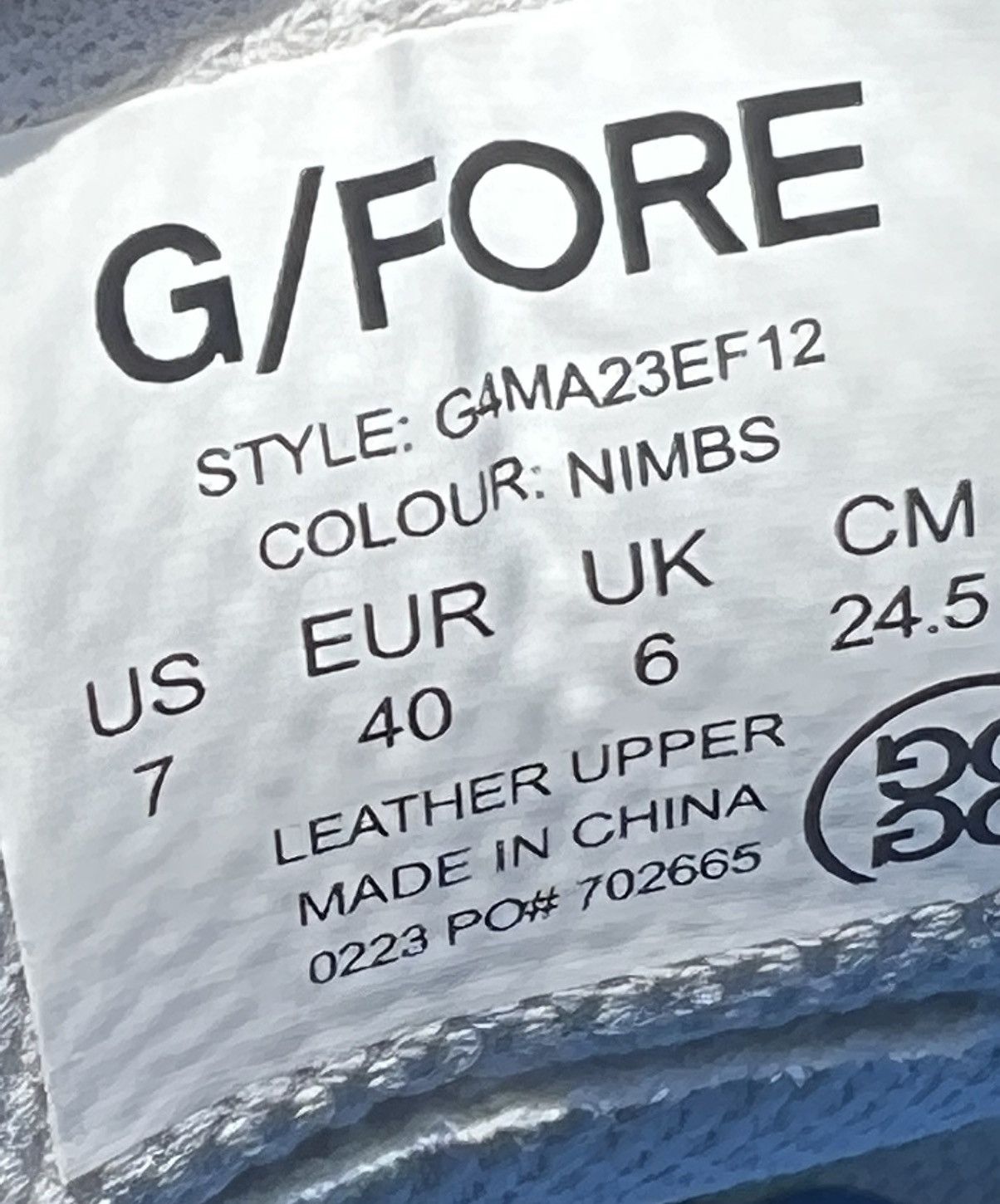 G/FORE NEW G/FORE size 7 Mens Grosgrain Gallivanter Golf Grey Shoes Size US 7 / EU 40 - 16 Thumbnail
