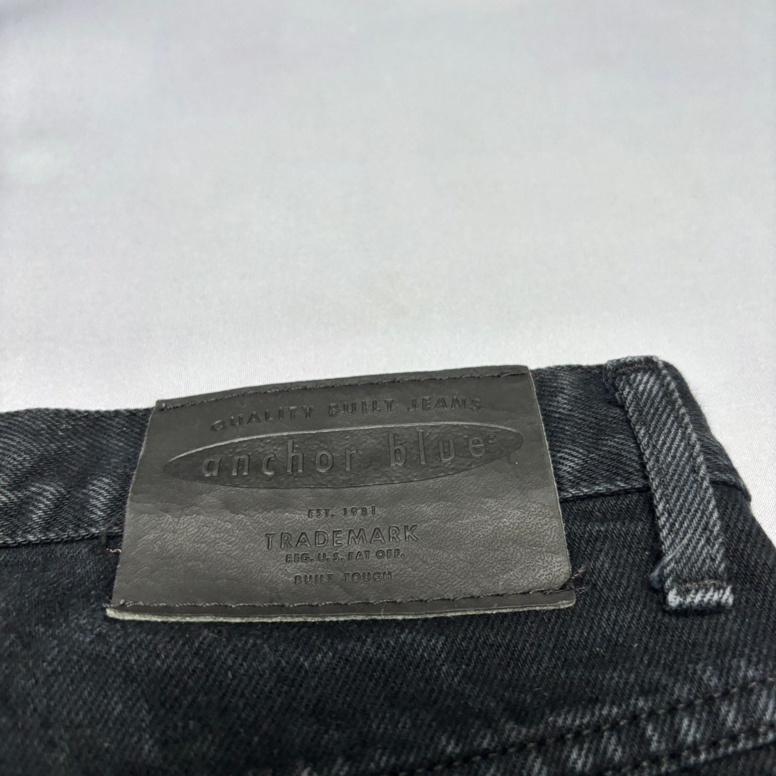 Anchor Blue × Vintage VTG Anchor Blue Pleated Baggy Jeans Men's 28x32 Y2K Skater Size US 28 / EU 44 - 4 Thumbnail